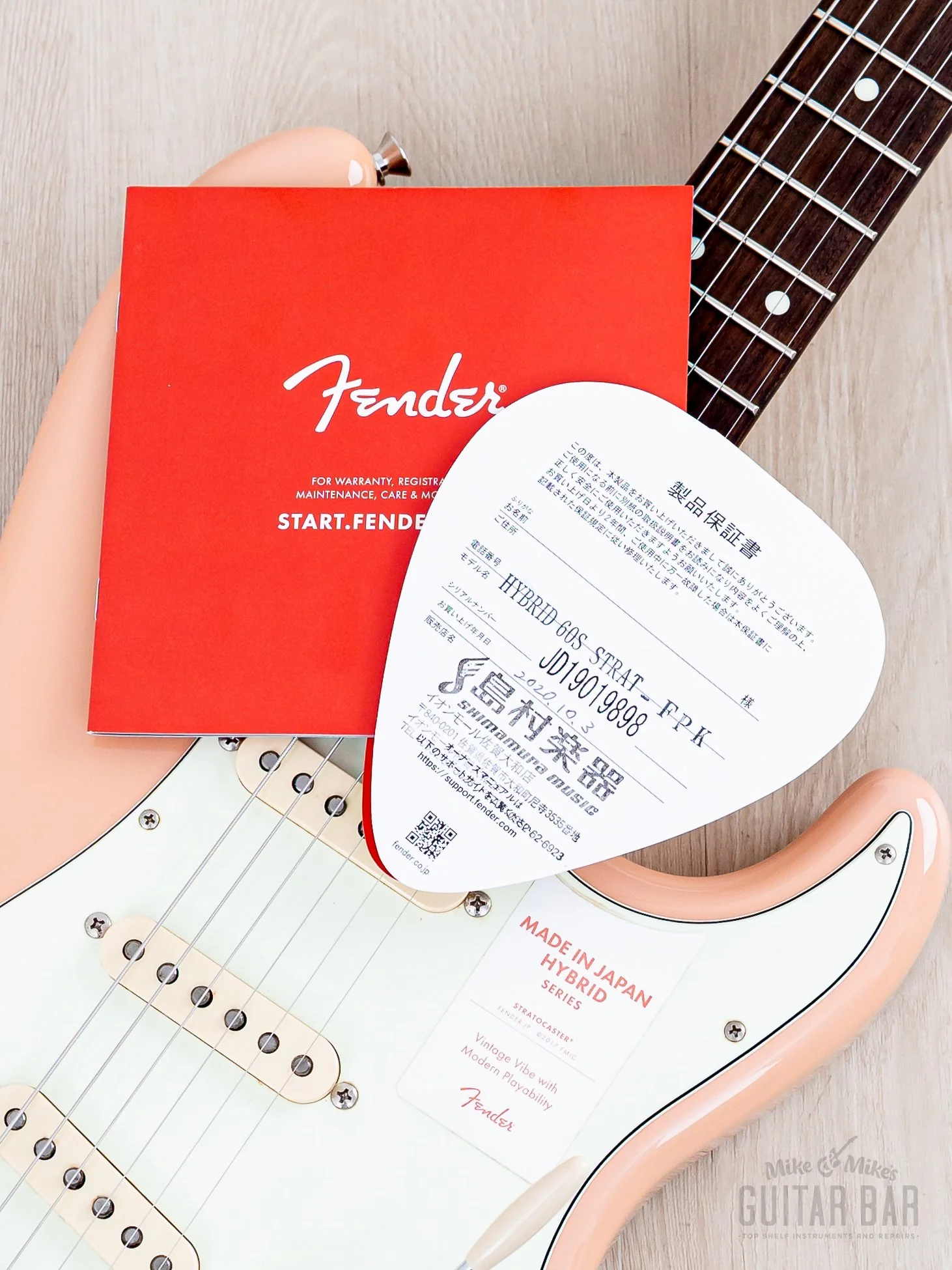 2019 Fender Hybrid ‘60s Stratocaster FSR Flamingo Pink w/ American Vintage 57/62 Pickups, Japan MIJ - Image 16