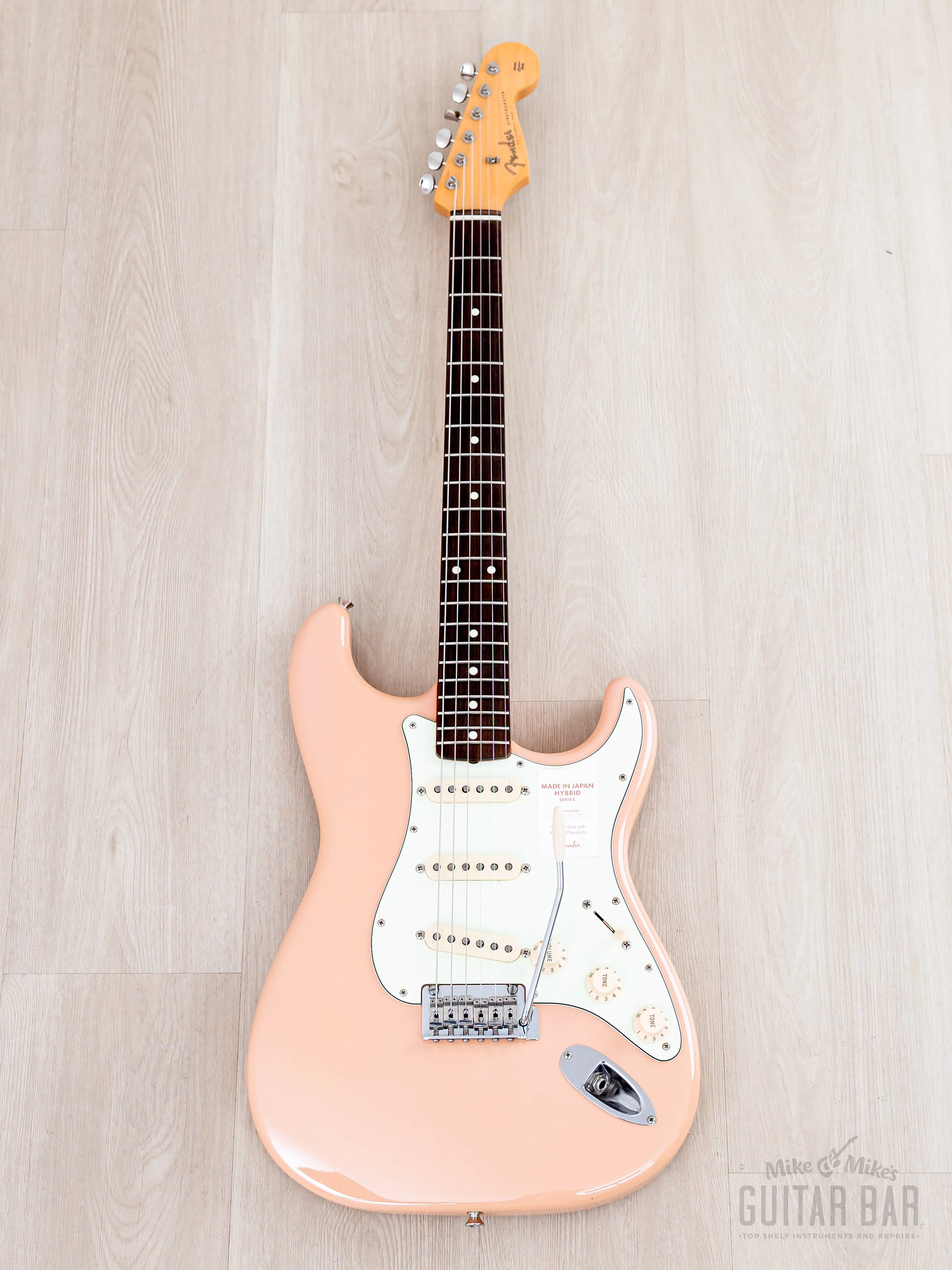 2019 Fender Hybrid ‘60s Stratocaster FSR Flamingo Pink w/ American Vintage 57/62 Pickups, Japan MIJ - Image 2