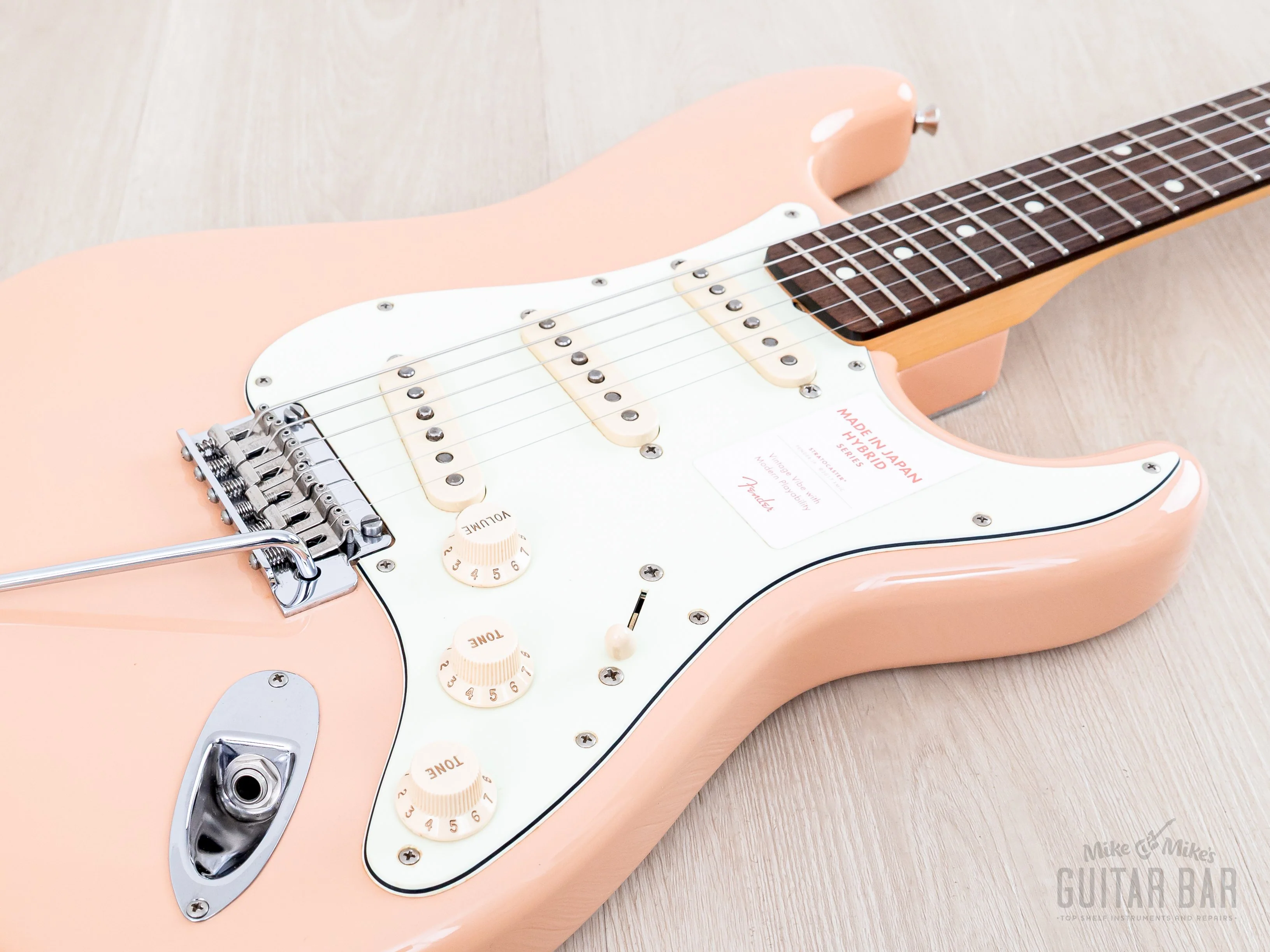 2019 Fender Hybrid ‘60s Stratocaster FSR Flamingo Pink w/ American Vintage 57/62 Pickups, Japan MIJ - Image 6