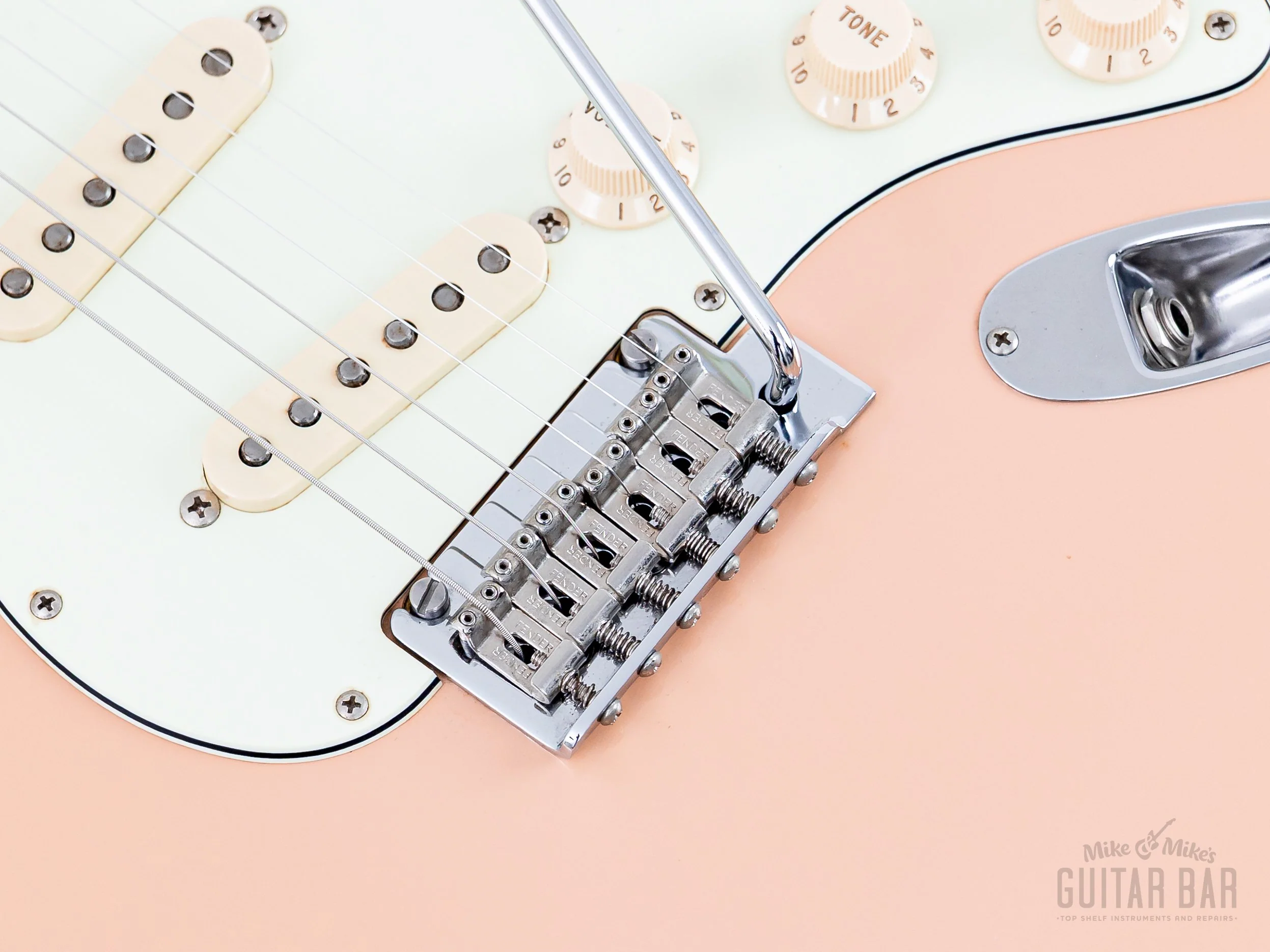 2019 Fender Hybrid ‘60s Stratocaster FSR Flamingo Pink w/ American Vintage 57/62 Pickups, Japan MIJ - Image 8