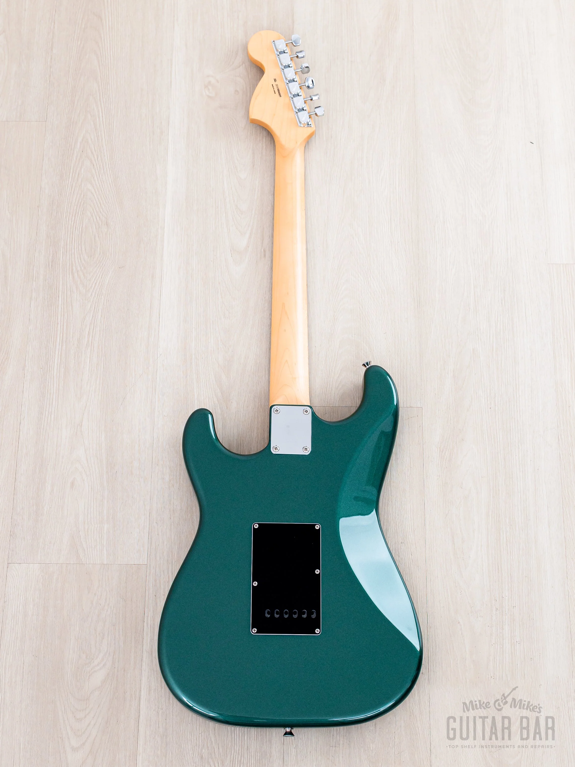2019 Fender Hybrid 68 Stratocaster Sherwood Green, Mint w/ Pure Vintage USA Pickups & Hangtags, Japan MIJ - Image 3