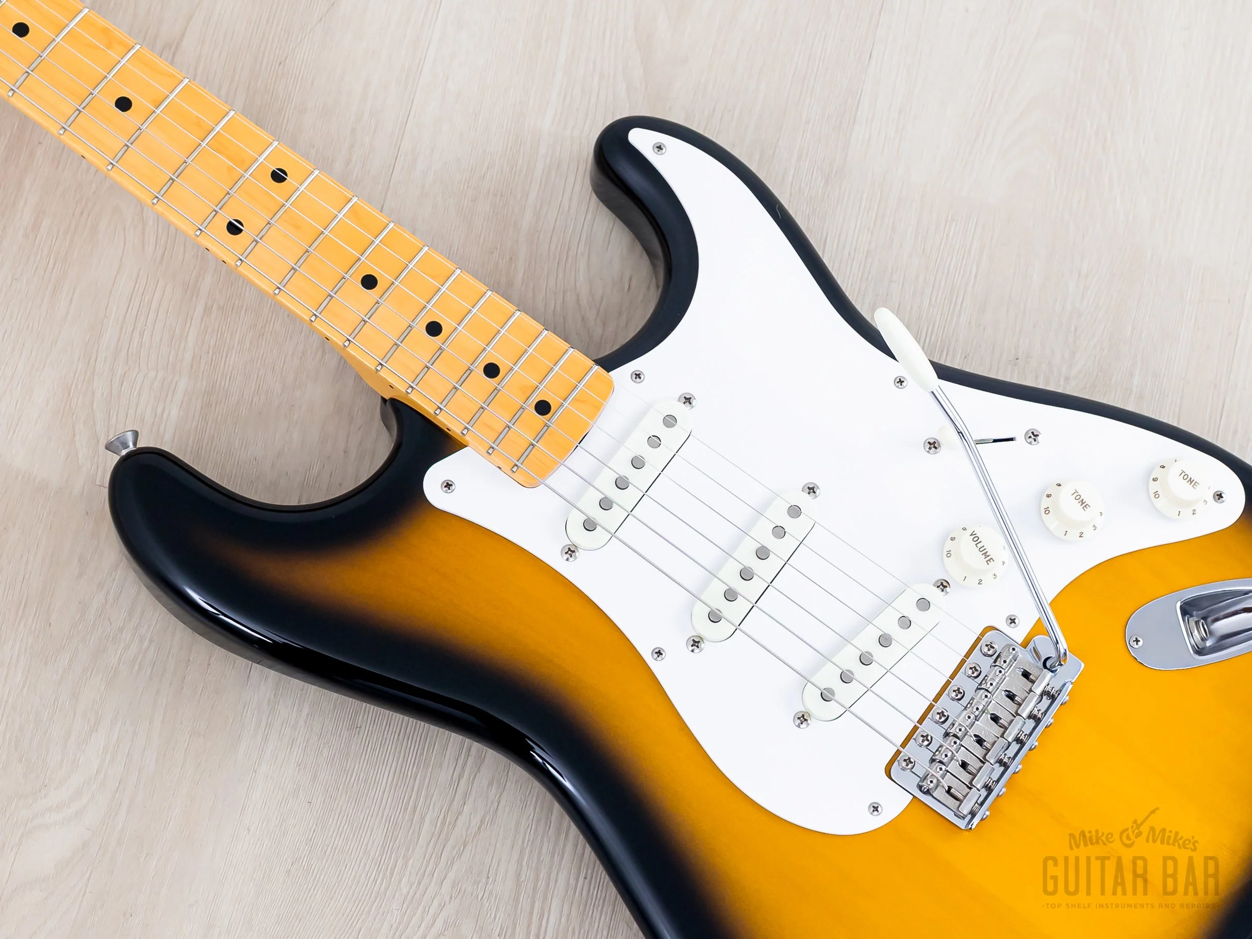 2019 Fender Traditional 50s Stratocaster Sunburst, Mint w/ Hangtags, Japan MIJ - Image 7