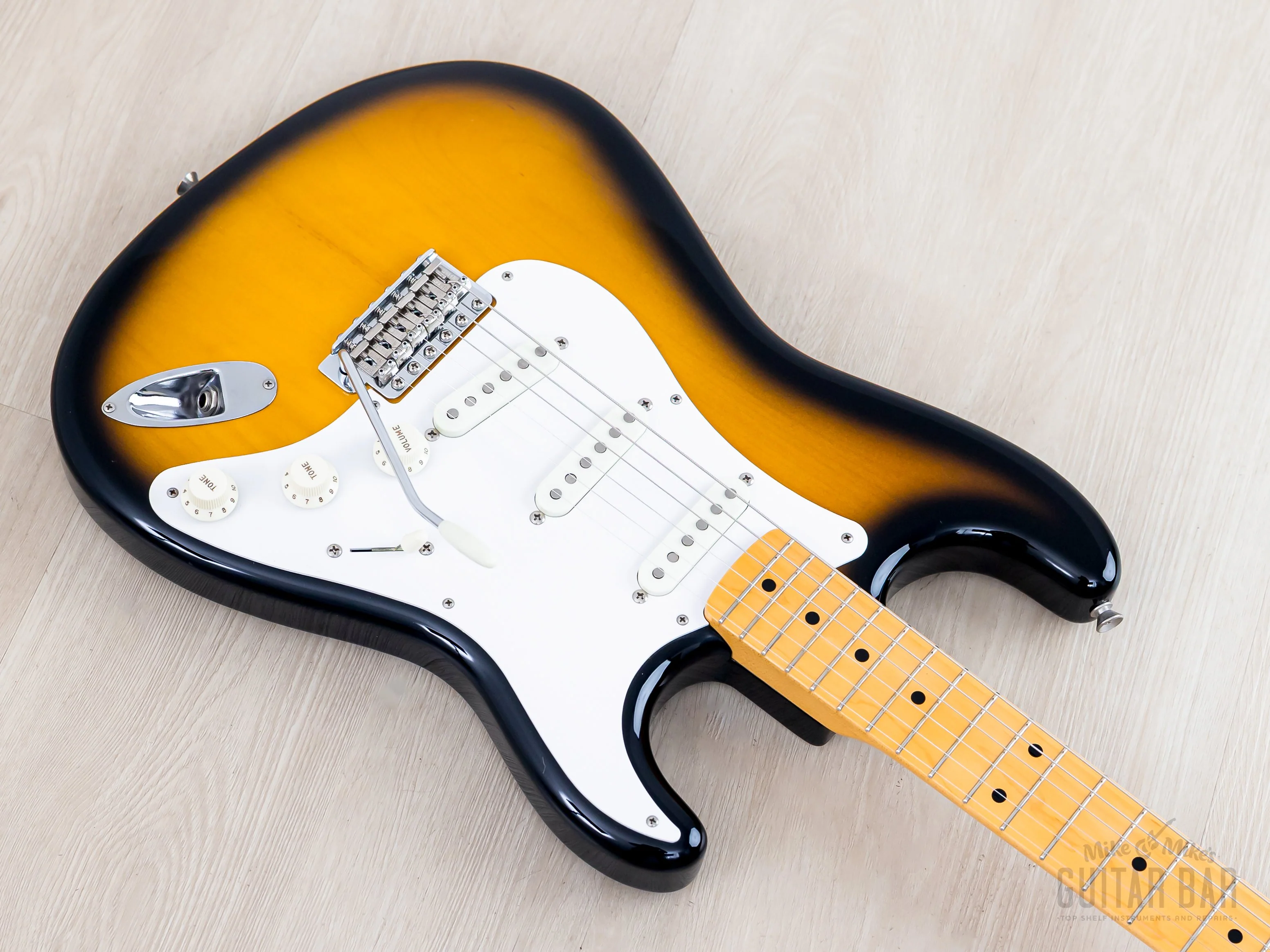 2019 Fender Traditional 50s Stratocaster Sunburst, Mint w/ Hangtags, Japan MIJ - Image 9