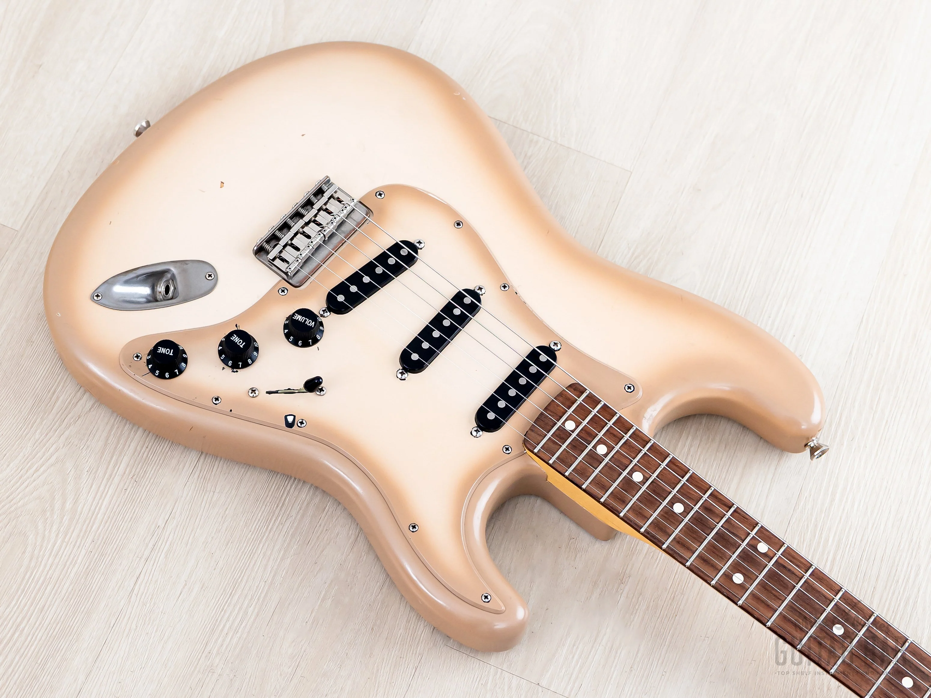 2019 Nash S-67 Hardtail Antigua Medium Aged S-Style Guitar, Mint w/ Lollar Pickups, Hangtag & Case - Image 9