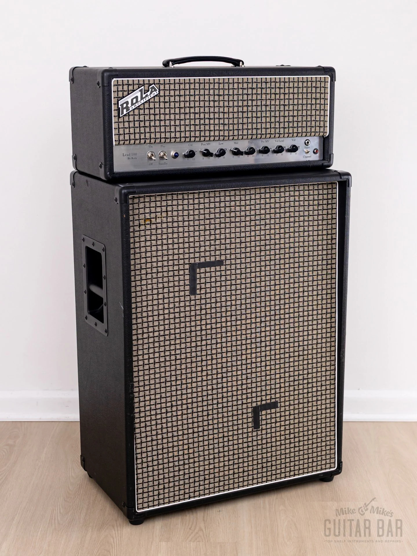 2019 Rola Amplifiers Lead 100 Boutique Tube Amp Head + 2x12 Cab, Heart-Toured w/ Flight Case
