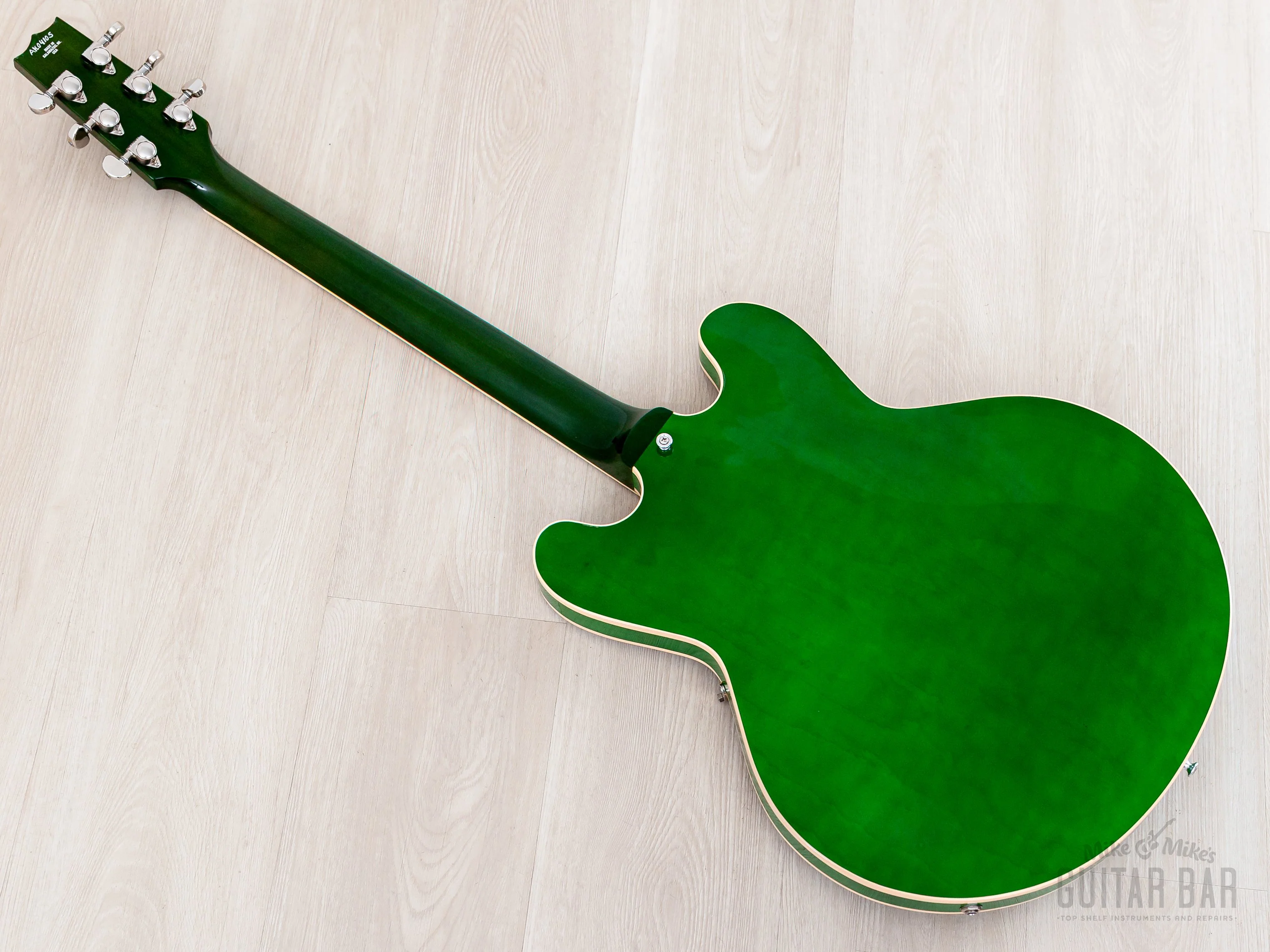 2020 Heritage H-535 Semi-Hollow Guitar Emerald Green w/ Seymour Duncan SH-1 '59 PAFs, Case & Tag, Kalamazoo - Image 13