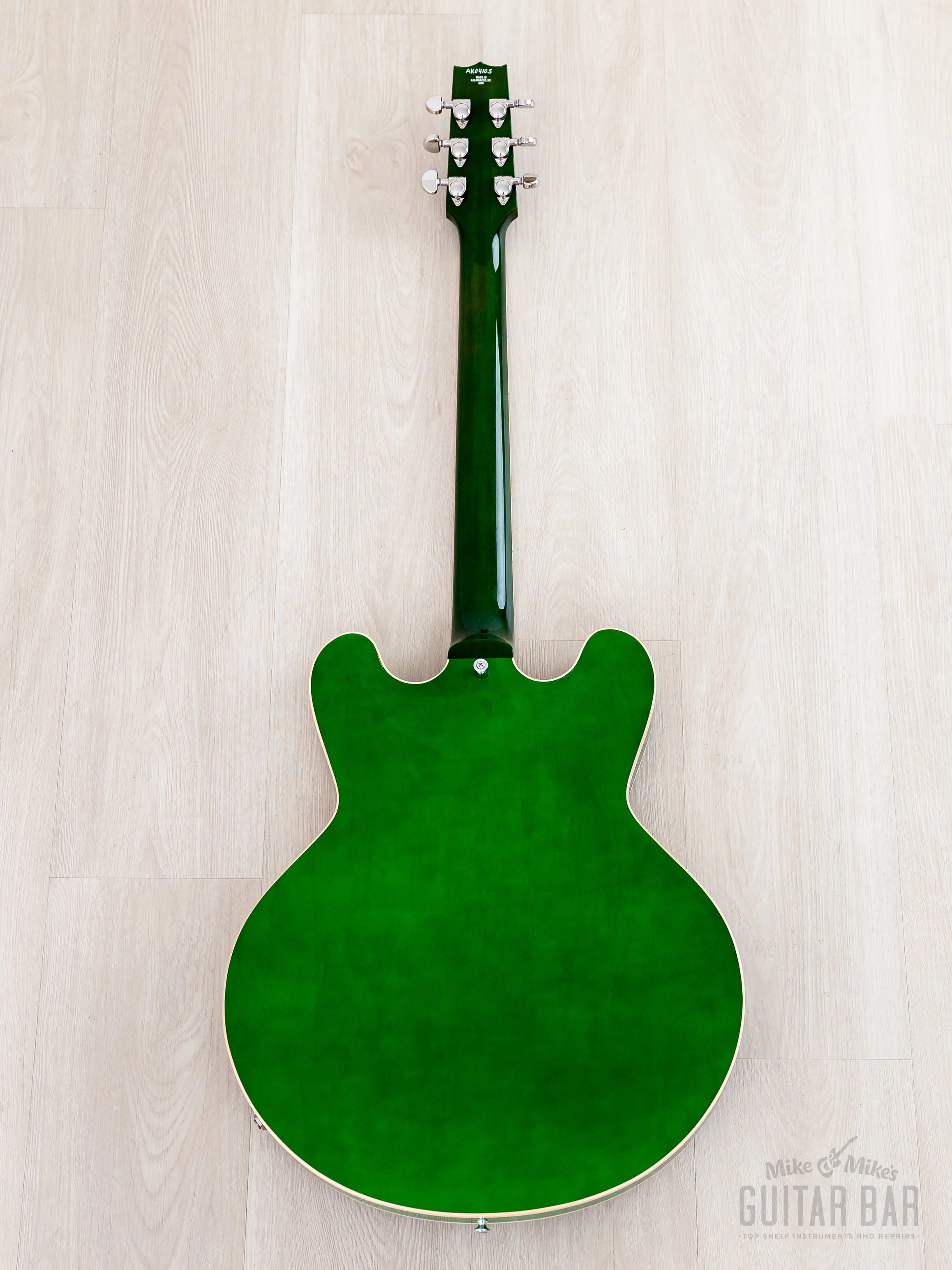 2020 Heritage H-535 Semi-Hollow Guitar Emerald Green w/ Seymour Duncan SH-1 '59 PAFs, Case & Tag, Kalamazoo - Image 3