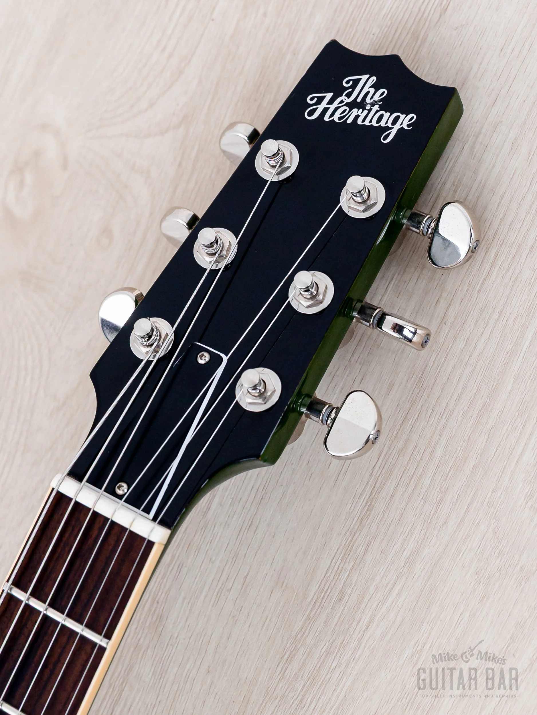 2020 Heritage H-535 Semi-Hollow Guitar Emerald Green w/ Seymour Duncan SH-1 '59 PAFs, Case & Tag, Kalamazoo - Image 4