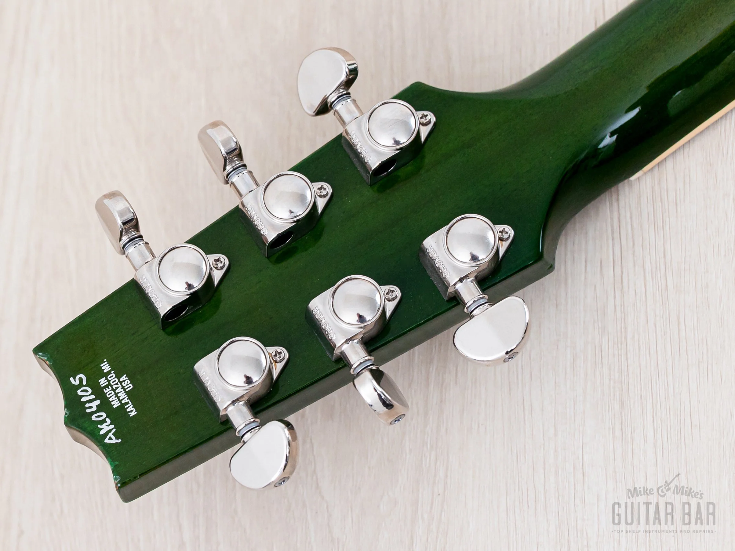 2020 Heritage H-535 Semi-Hollow Guitar Emerald Green w/ Seymour Duncan SH-1 '59 PAFs, Case & Tag, Kalamazoo - Image 5