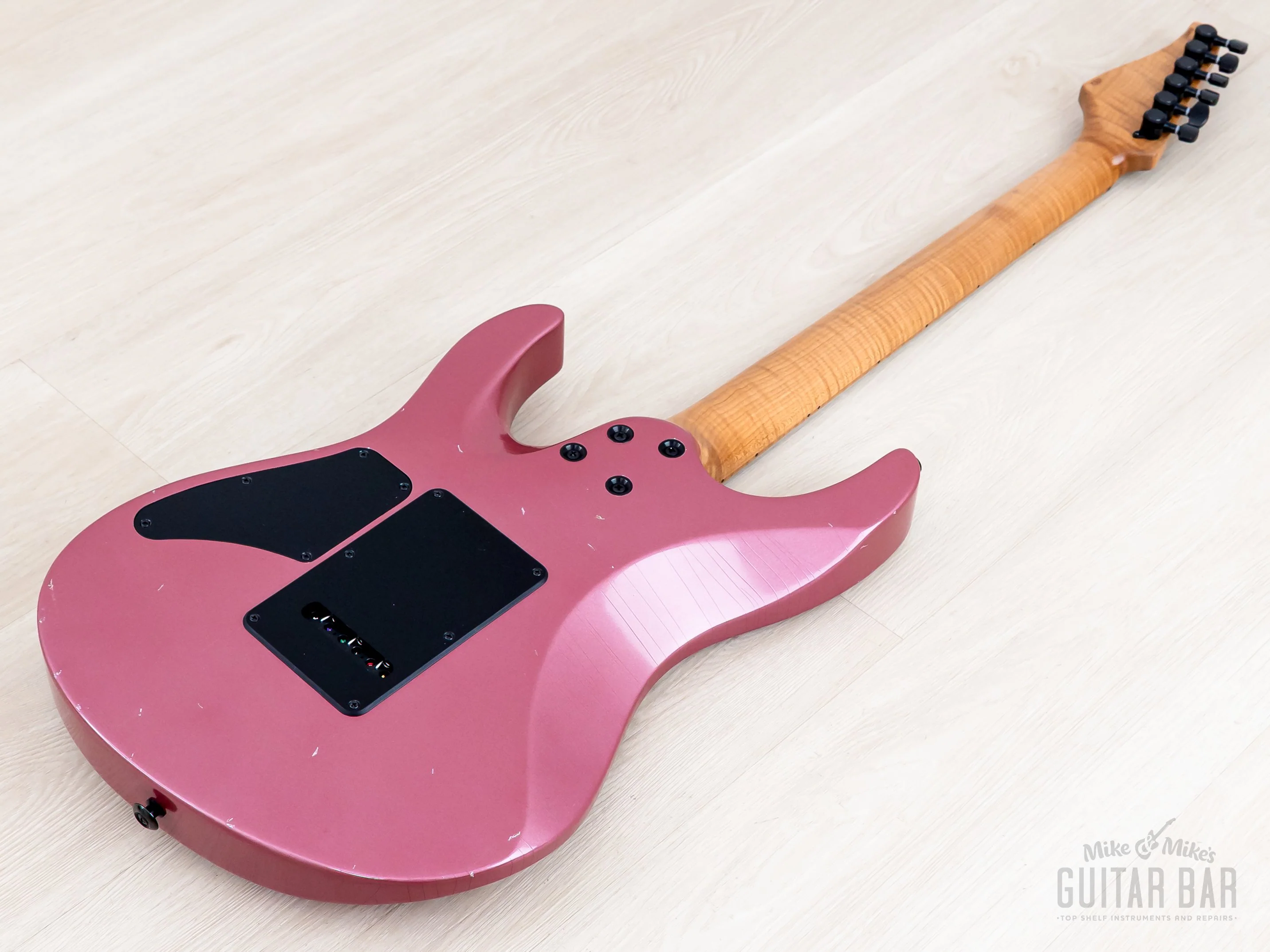 2020 Suhr Modern Antique HSH Superstrat Burgundy Mist Medium Aging w/ Thornbuckers - Image 14
