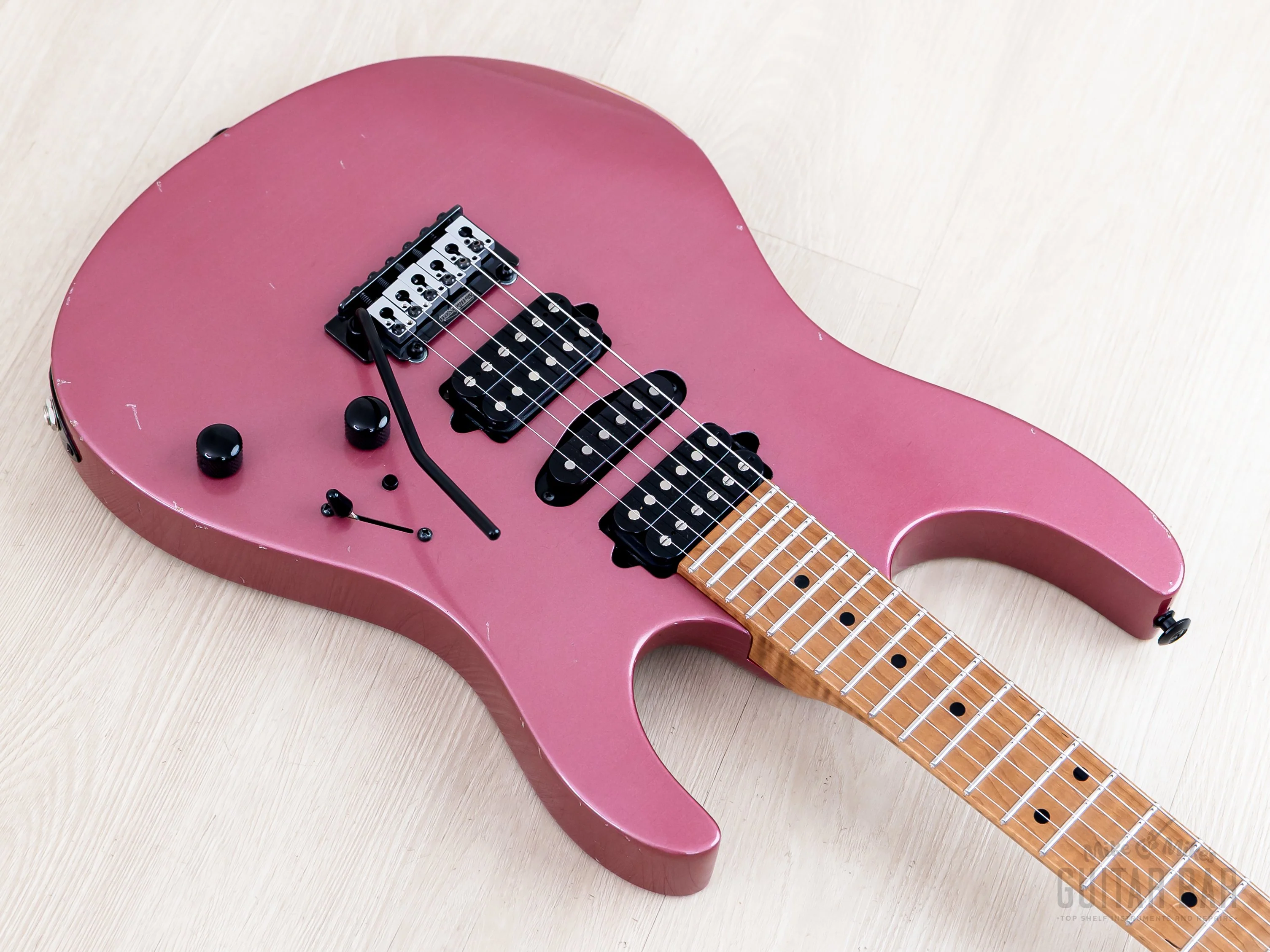 2020 Suhr Modern Antique HSH Superstrat Burgundy Mist Medium Aging w/ Thornbuckers - Image 9