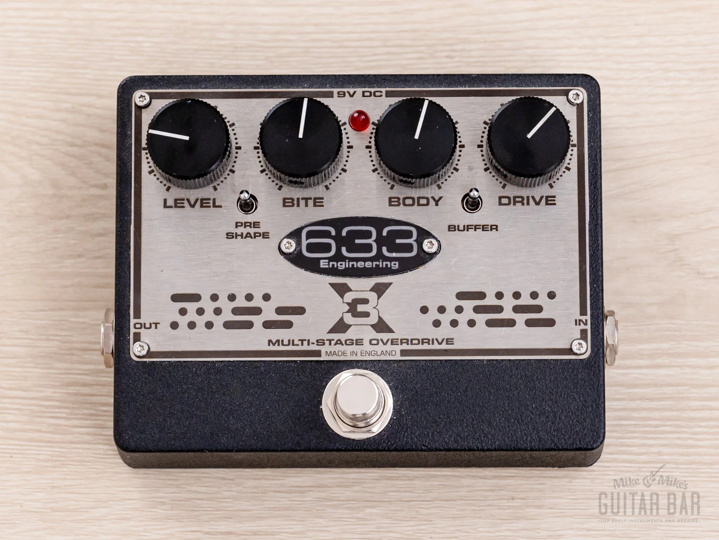 2021 633 Engineering X3 Multi-Stage Overdrive Guitar Effects Pedal w/ Box, Paperwork - Image 2