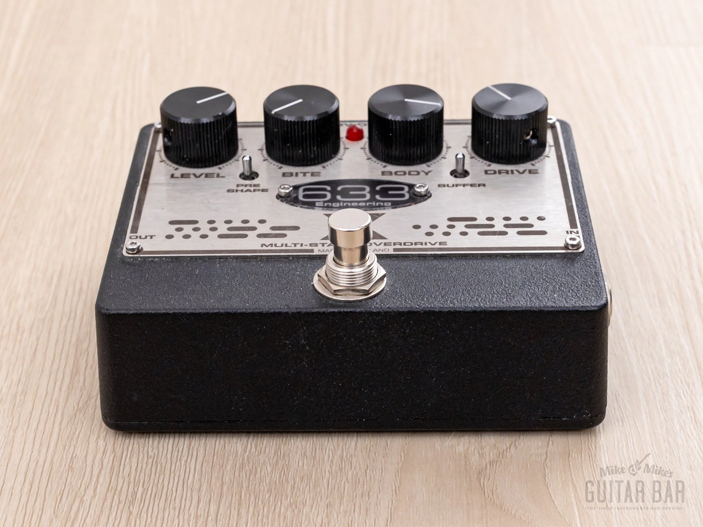 2021 633 Engineering X3 Multi-Stage Overdrive Guitar Effects Pedal w/ Box, Paperwork - Image 3
