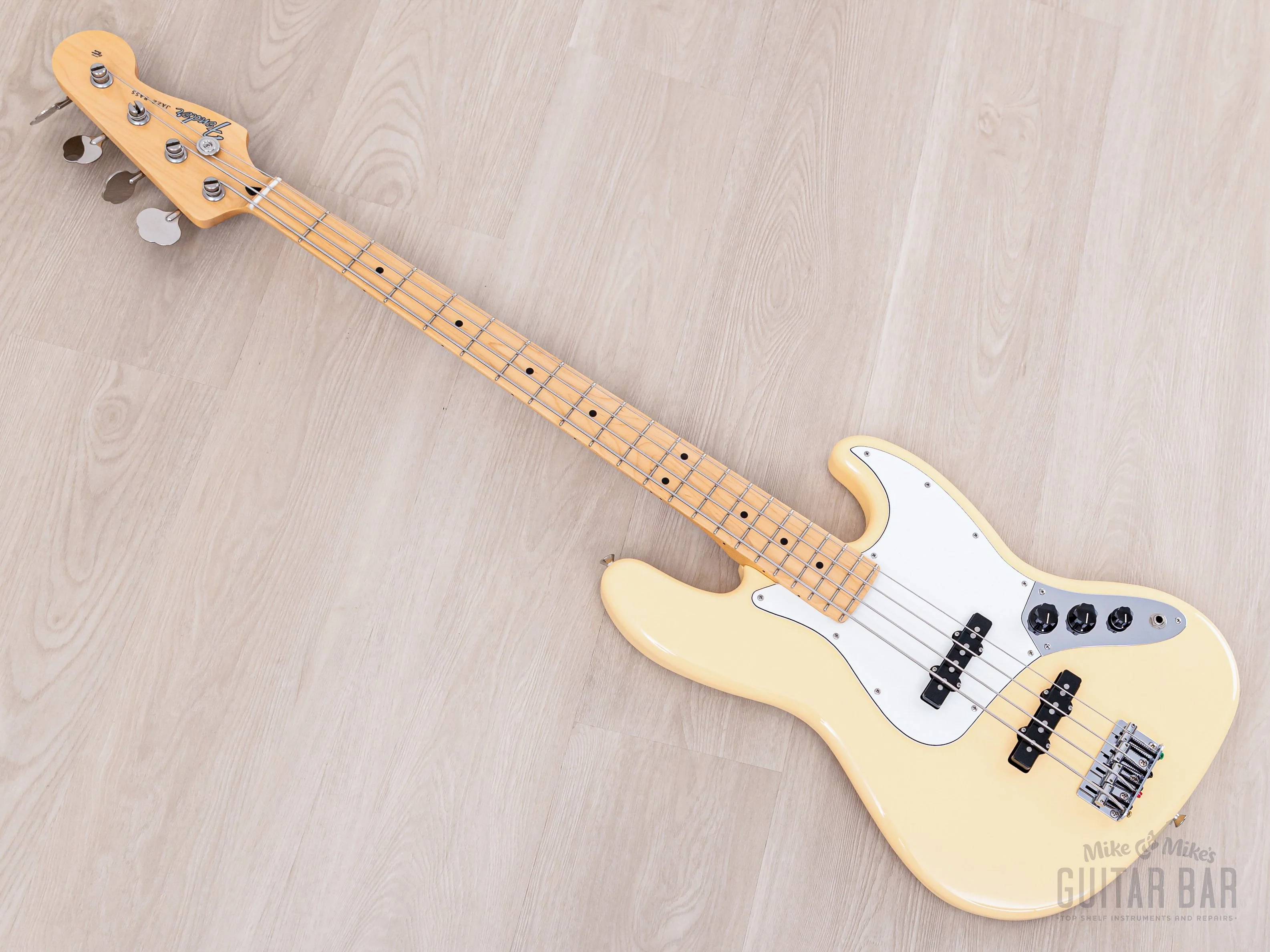 2021 Fender Hybrid II Jazz Bass Vintage White w/ Hangtags, Japan MIJ - Image 11