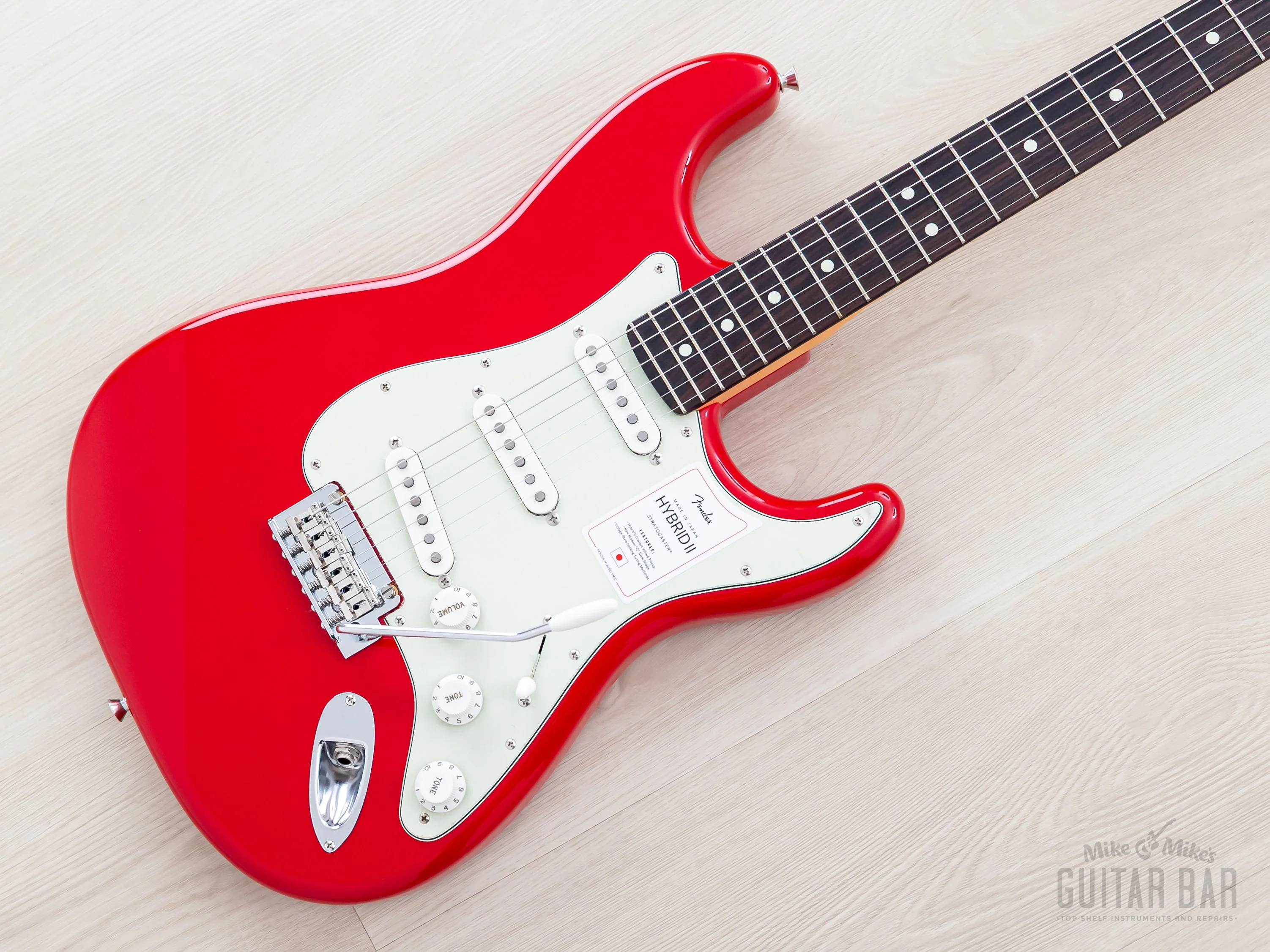 2024 Fender Hybrid II Stratocaster '60s Spec Modena Red, Mint w/ Hangtags, Japan MIJ