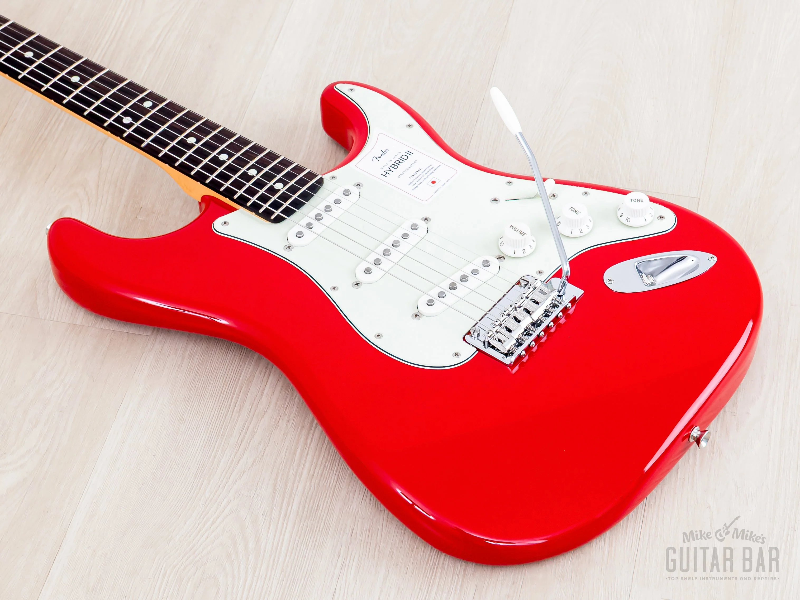 2024 Fender Hybrid II Stratocaster '60s Spec Modena Red, Mint w/ Hangtags, Japan MIJ - Image 10
