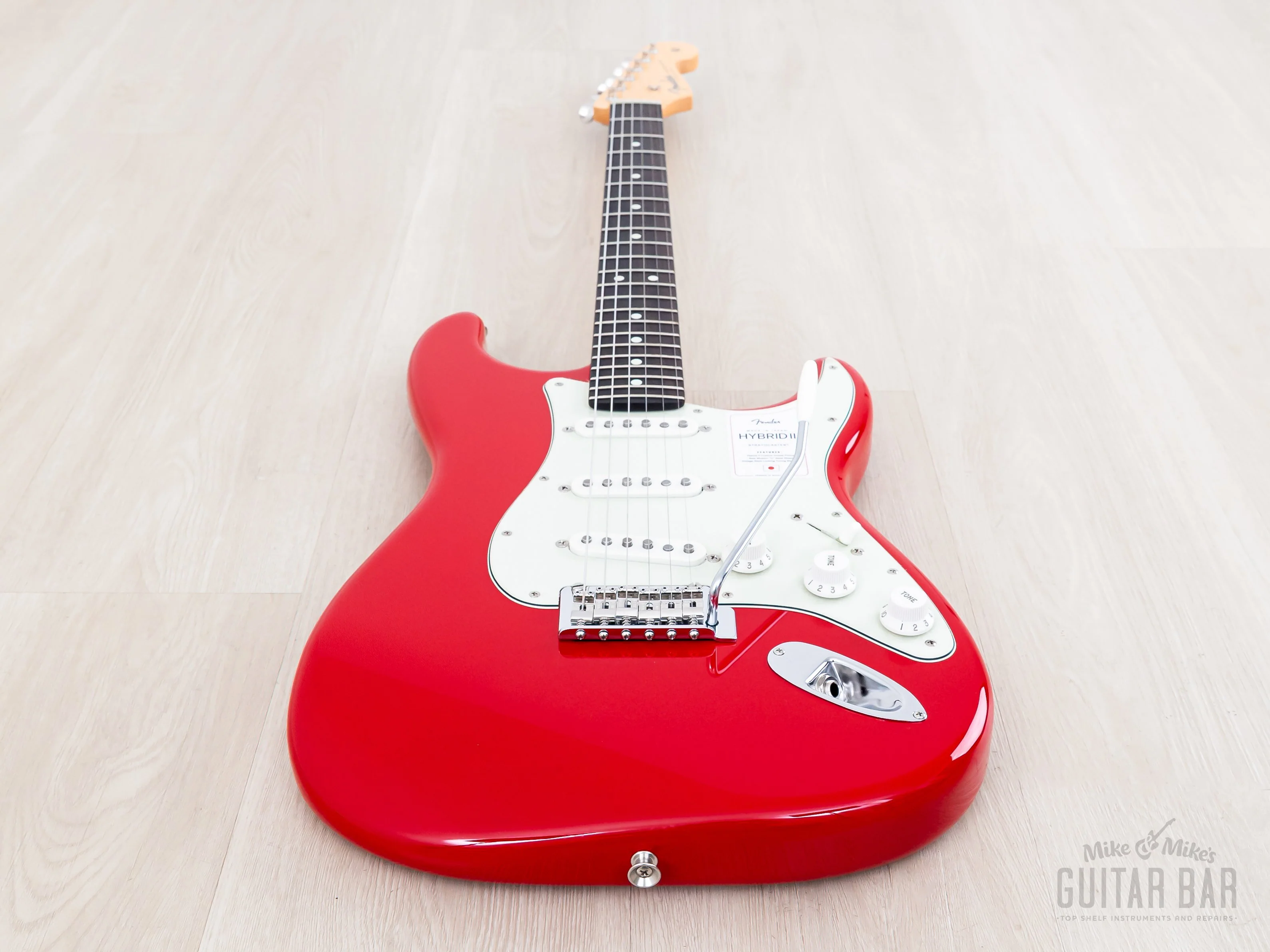 2024 Fender Hybrid II Stratocaster '60s Spec Modena Red, Mint w/ Hangtags, Japan MIJ - Image 11