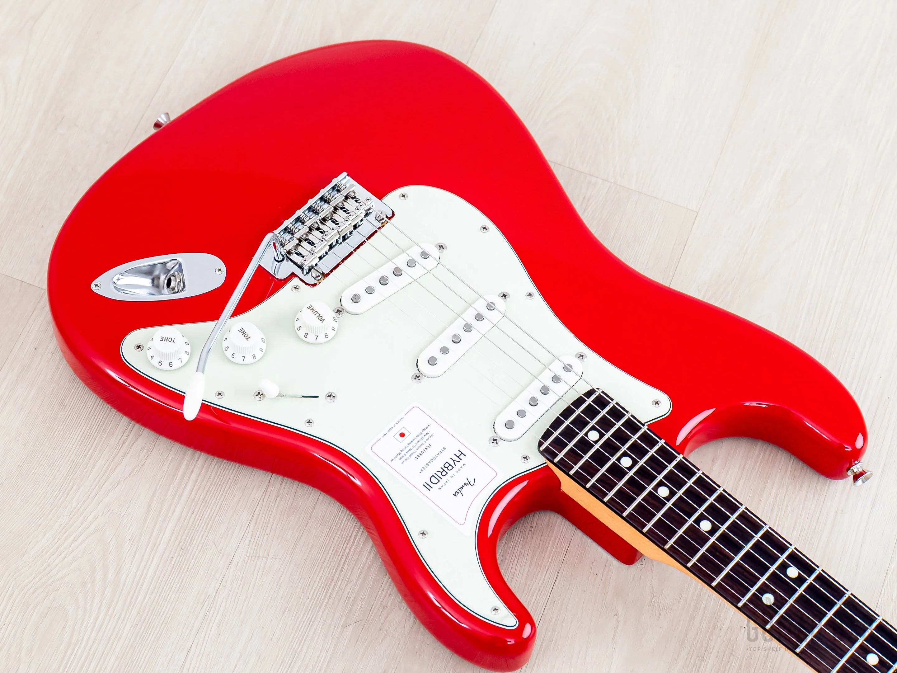 2024 Fender Hybrid II Stratocaster '60s Spec Modena Red, Mint w/ Hangtags, Japan MIJ - Image 9