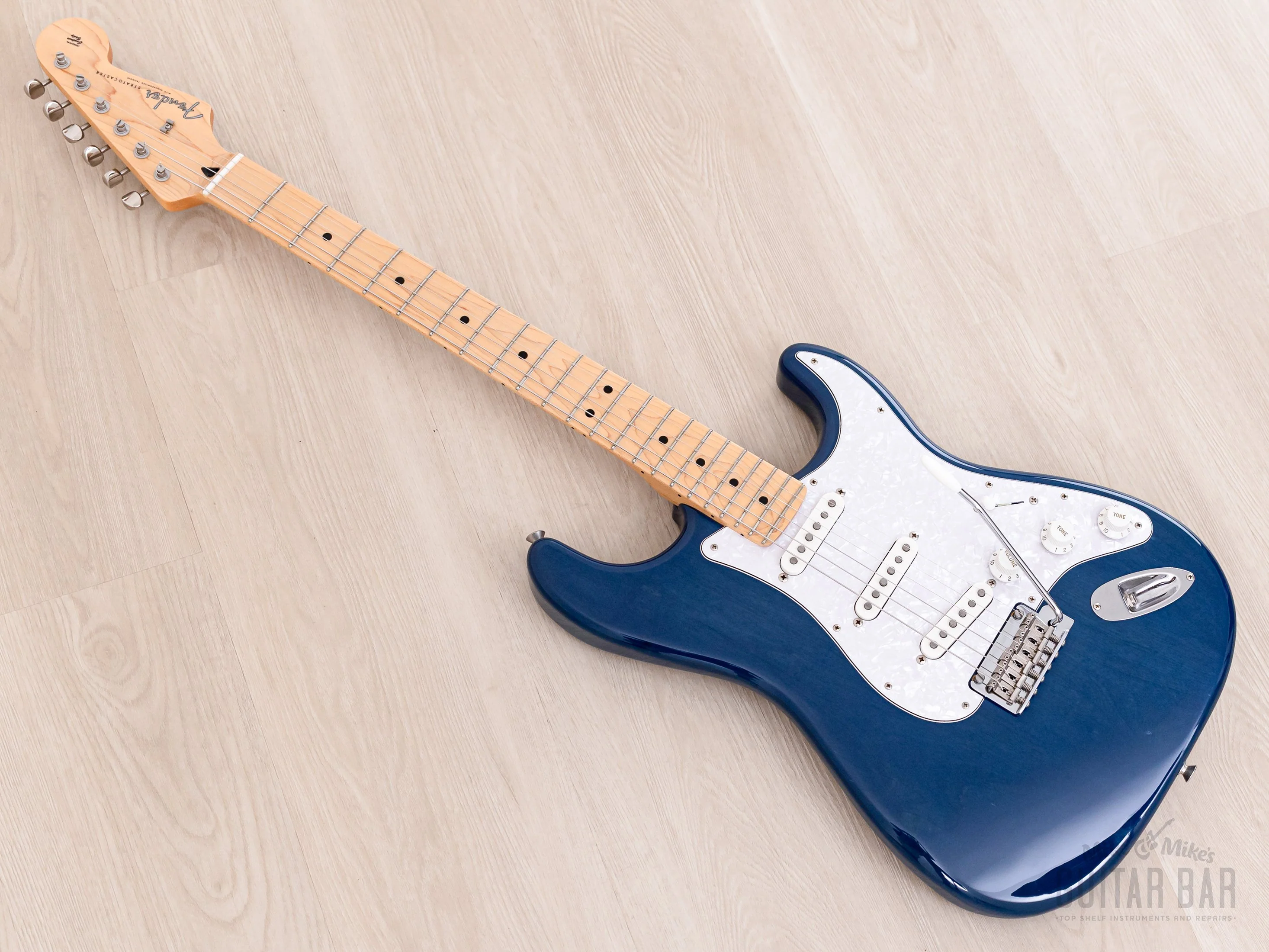 2021 Fender Hybrid II Stratocaster Indigo Trans, 50s-Spec w/ Hangtags, Japan MIJ - Image 11