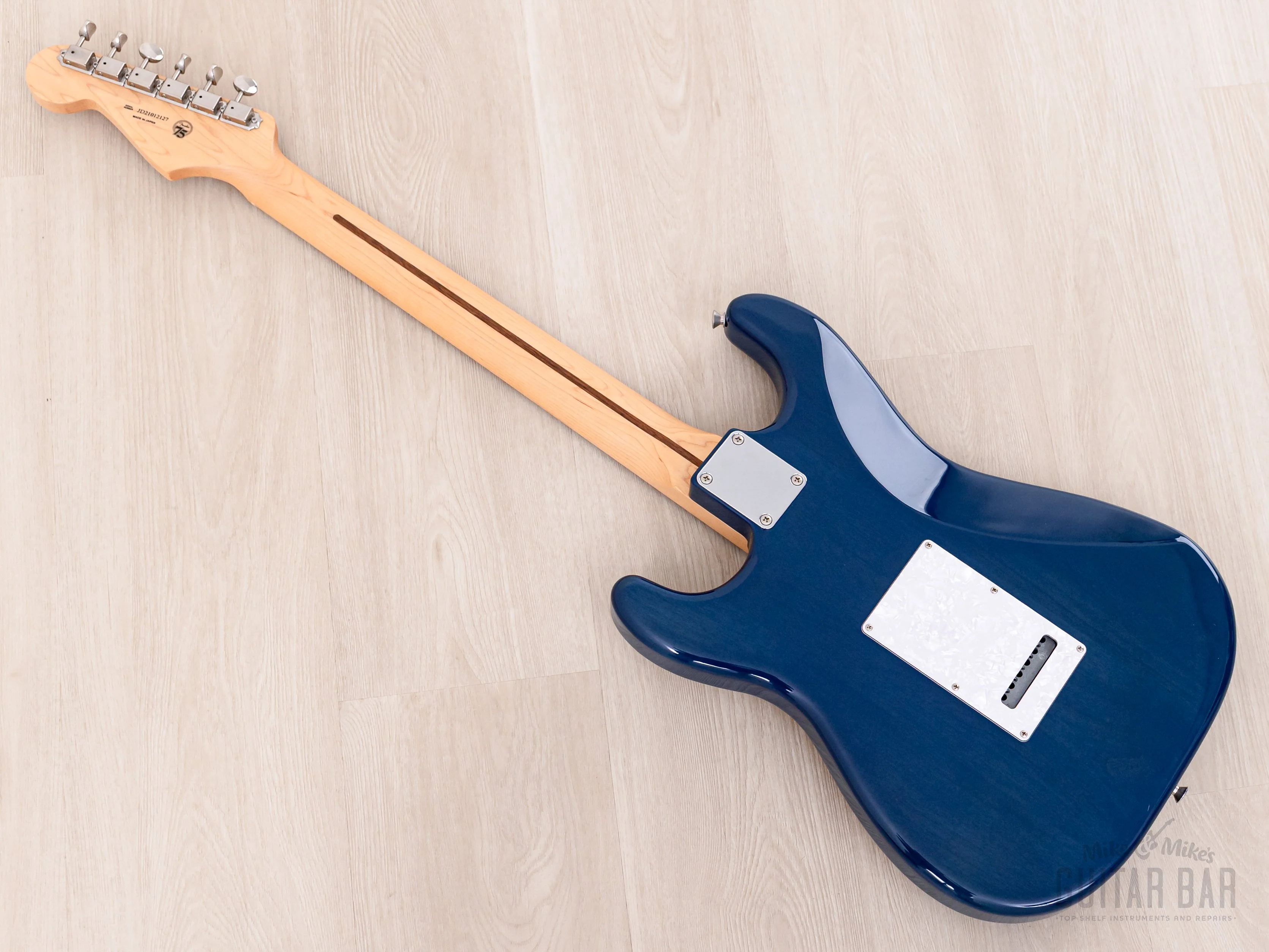 2021 Fender Hybrid II Stratocaster Indigo Trans, 50s-Spec w/ Hangtags, Japan MIJ - Image 12
