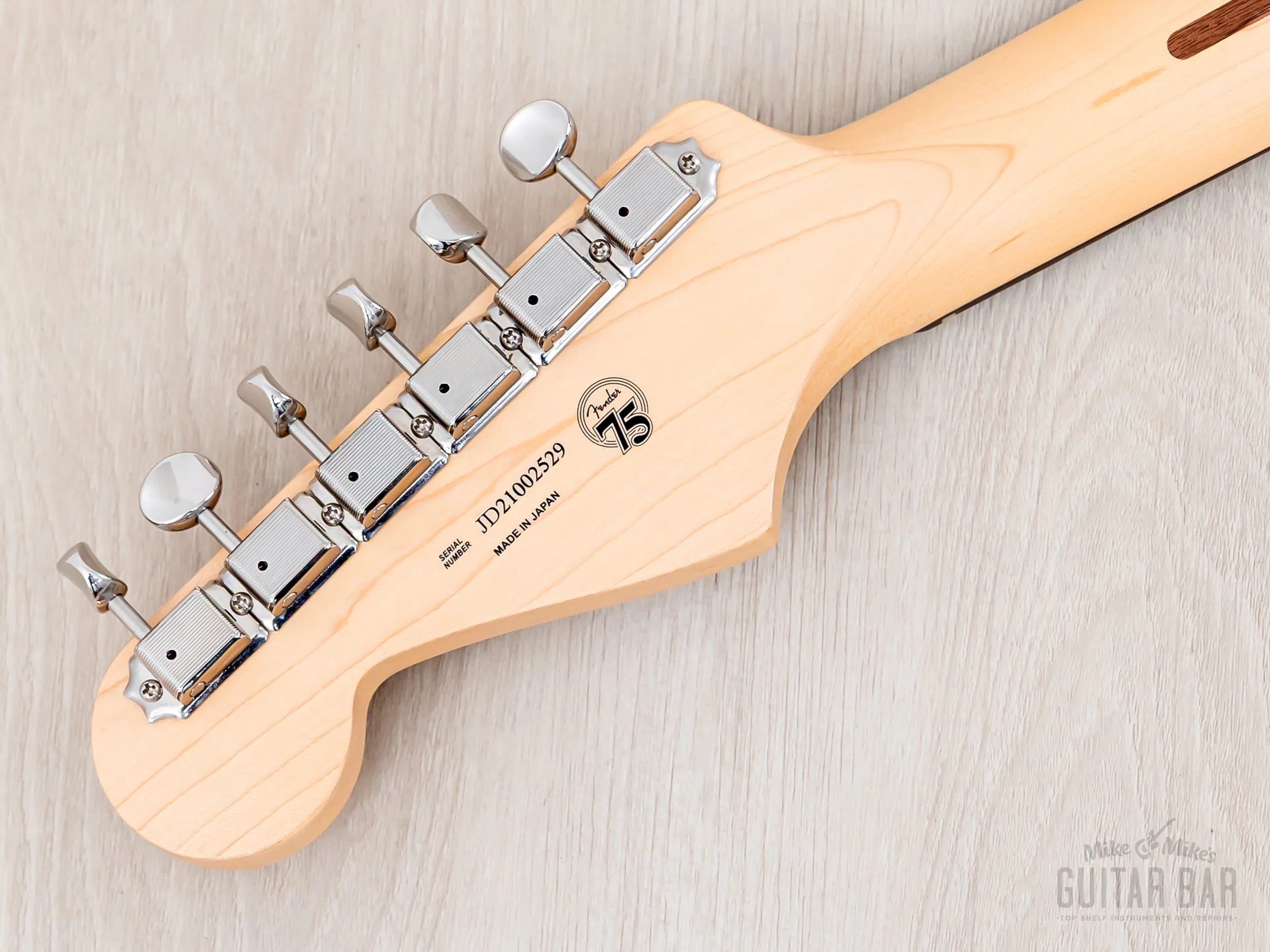 2021 Fender Hybrid II Stratocaster Vintage Natural, Mint w/ Hangtags, Japan MIJ - Image 5