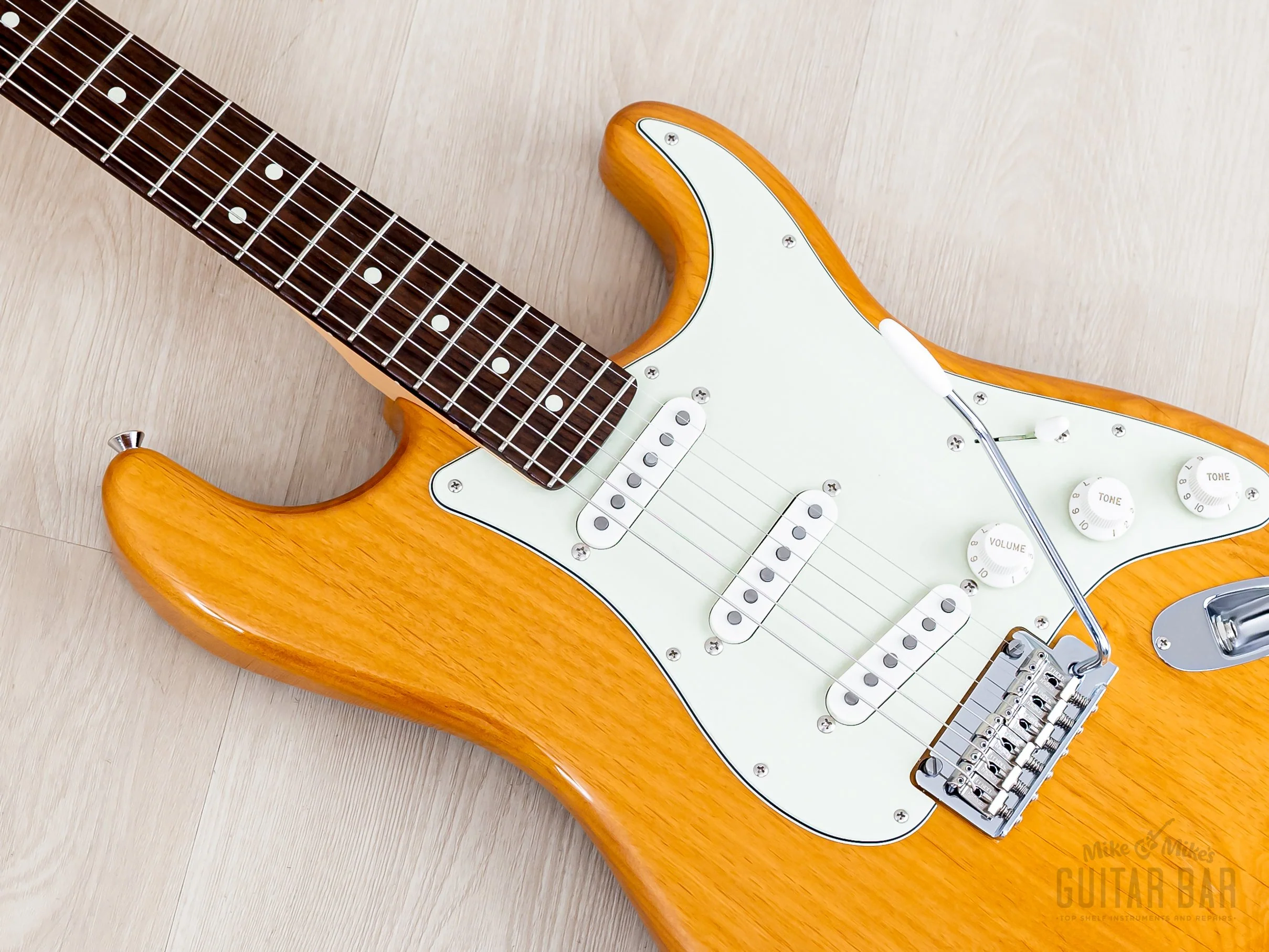 2021 Fender Hybrid II Stratocaster Vintage Natural, Mint w/ Hangtags, Japan MIJ - Image 7