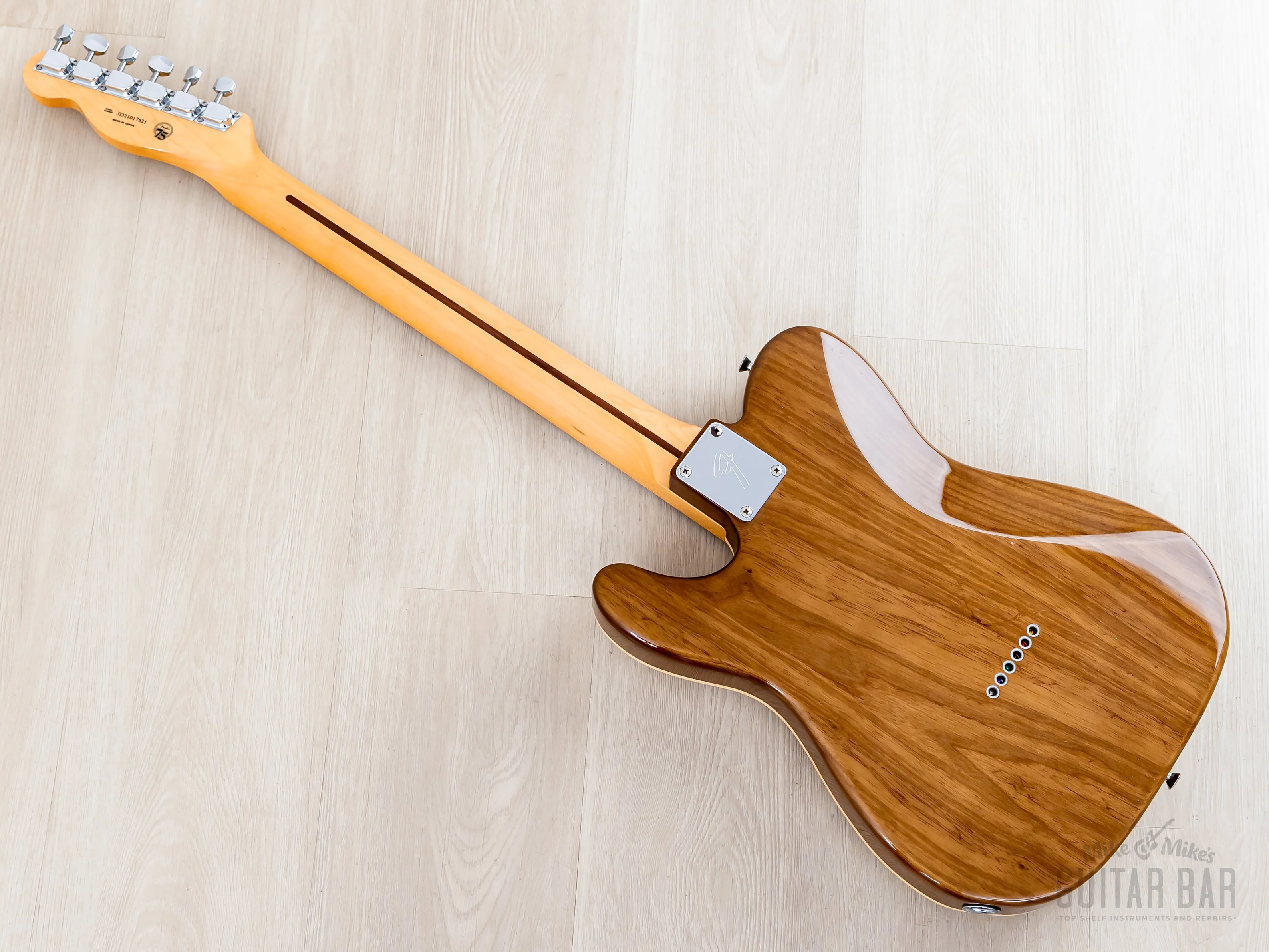 2021 Fender Limited F-Hole Telecaster Thinline Arctic Pearl, Japan MIJ - Image 13
