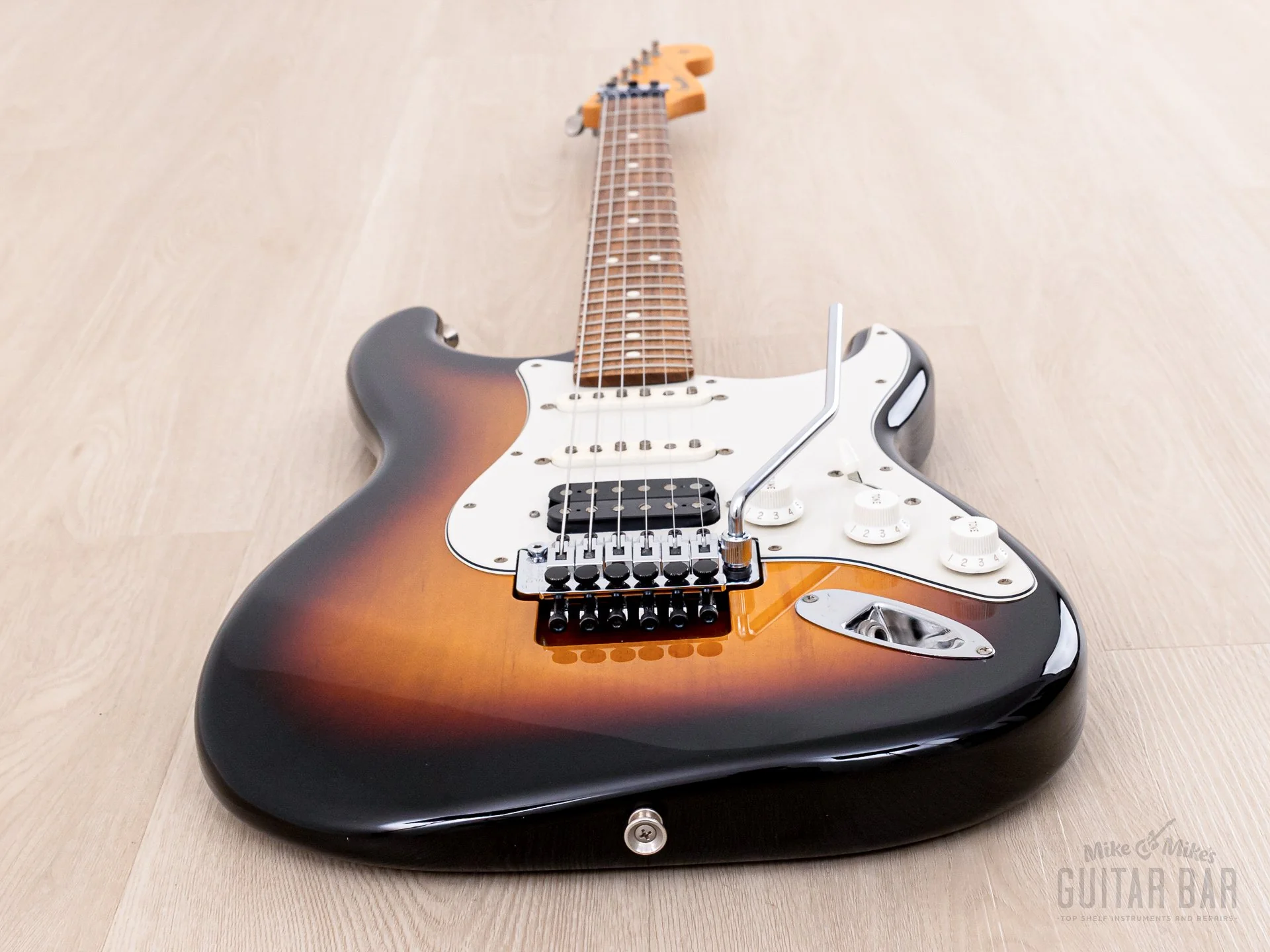 2021 Fender Made in Japan Limited Stratocaster with Floyd Rose Sunburst Near-Mint w/ Hangtags, MIJ - Image 11