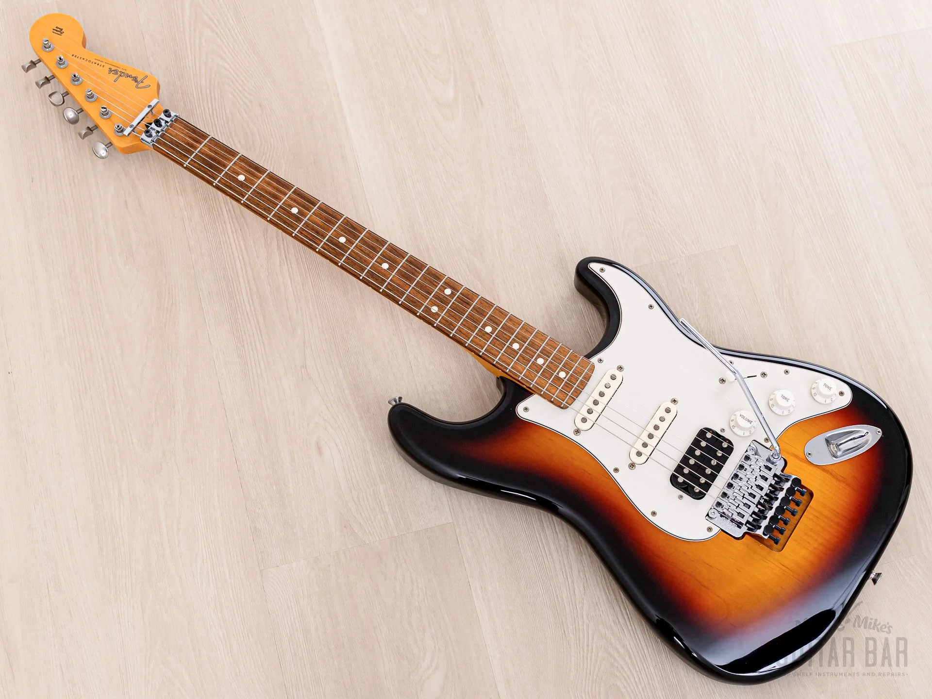 2021 Fender Made in Japan Limited Stratocaster with Floyd Rose Sunburst Near-Mint w/ Hangtags, MIJ - Image 12