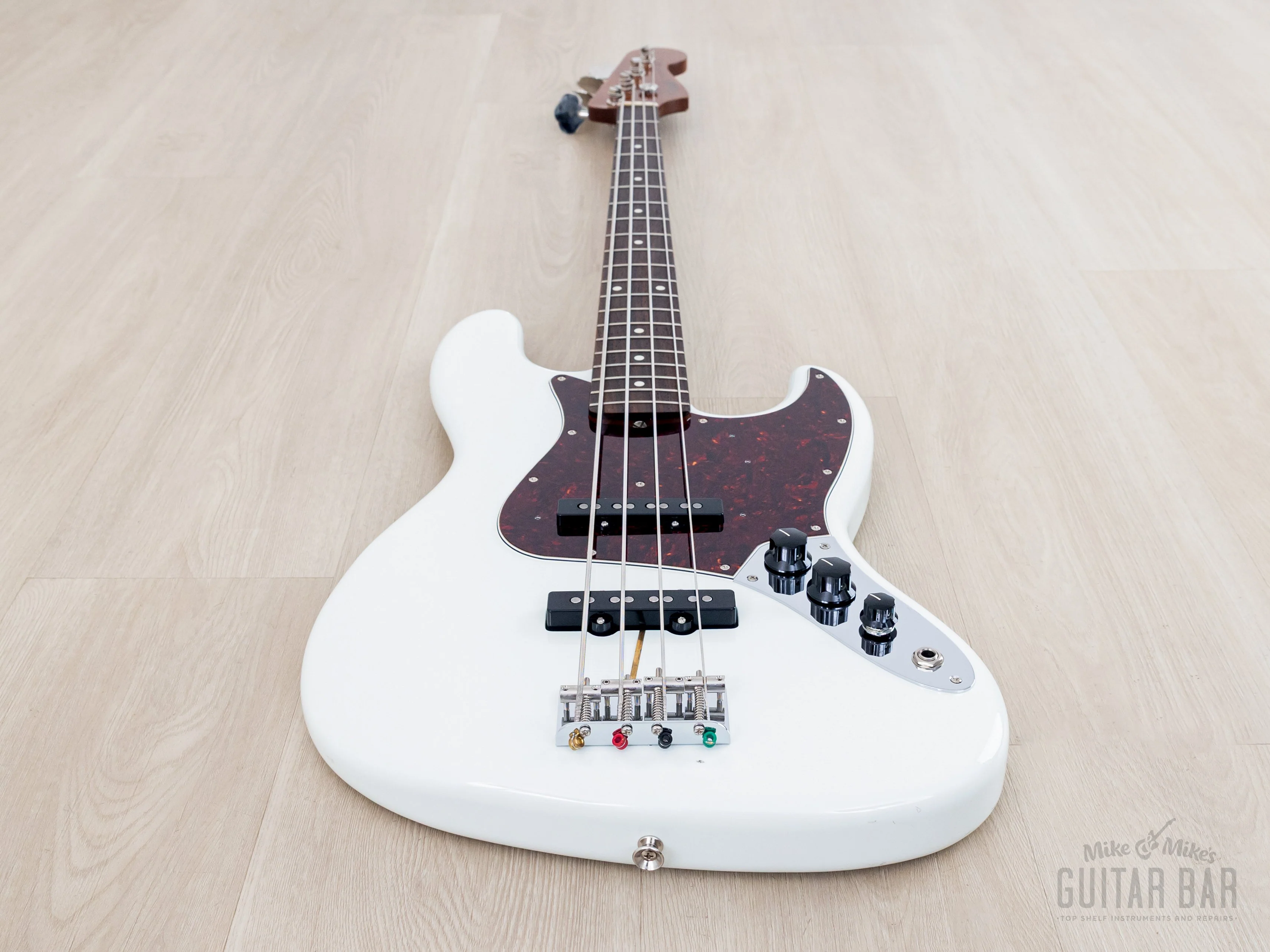 2021 Fender Traditional II ‘60s Jazz Bass FSR Olympic White w/ Roasted Maple Neck, Japan MIJ - Image 11