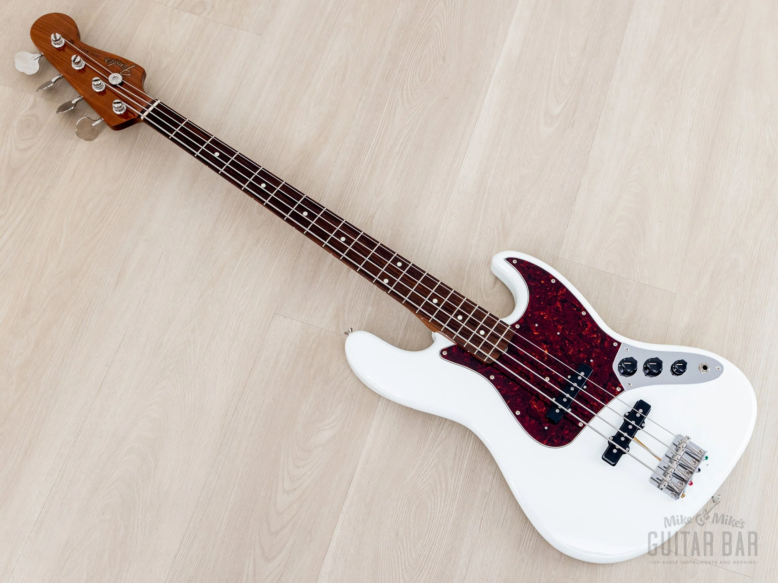 2021 Fender Traditional II ‘60s Jazz Bass FSR Olympic White w/ Roasted Maple Neck, Japan MIJ - Image 12