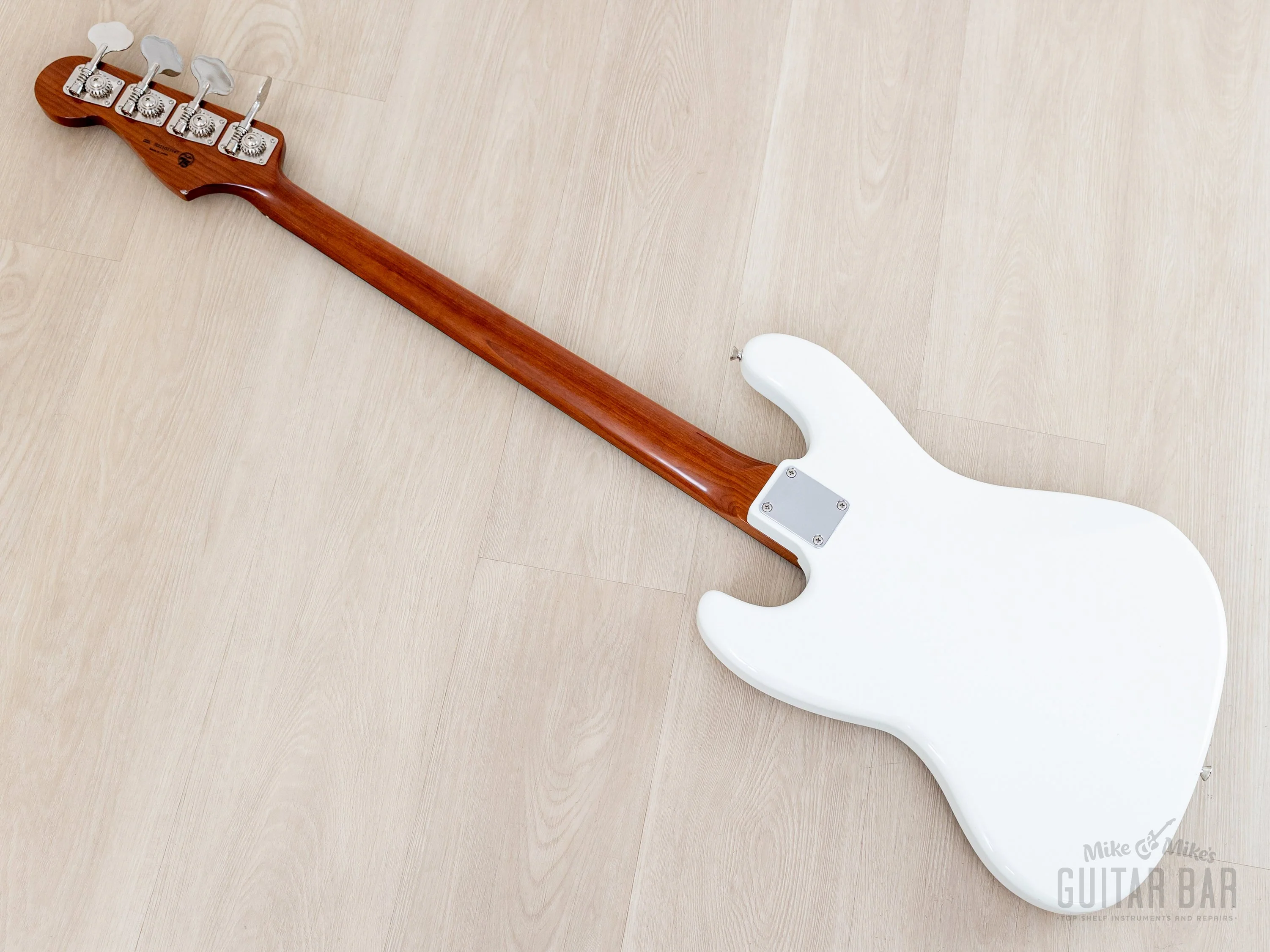 2021 Fender Traditional II ‘60s Jazz Bass FSR Olympic White w/ Roasted Maple Neck, Japan MIJ - Image 13