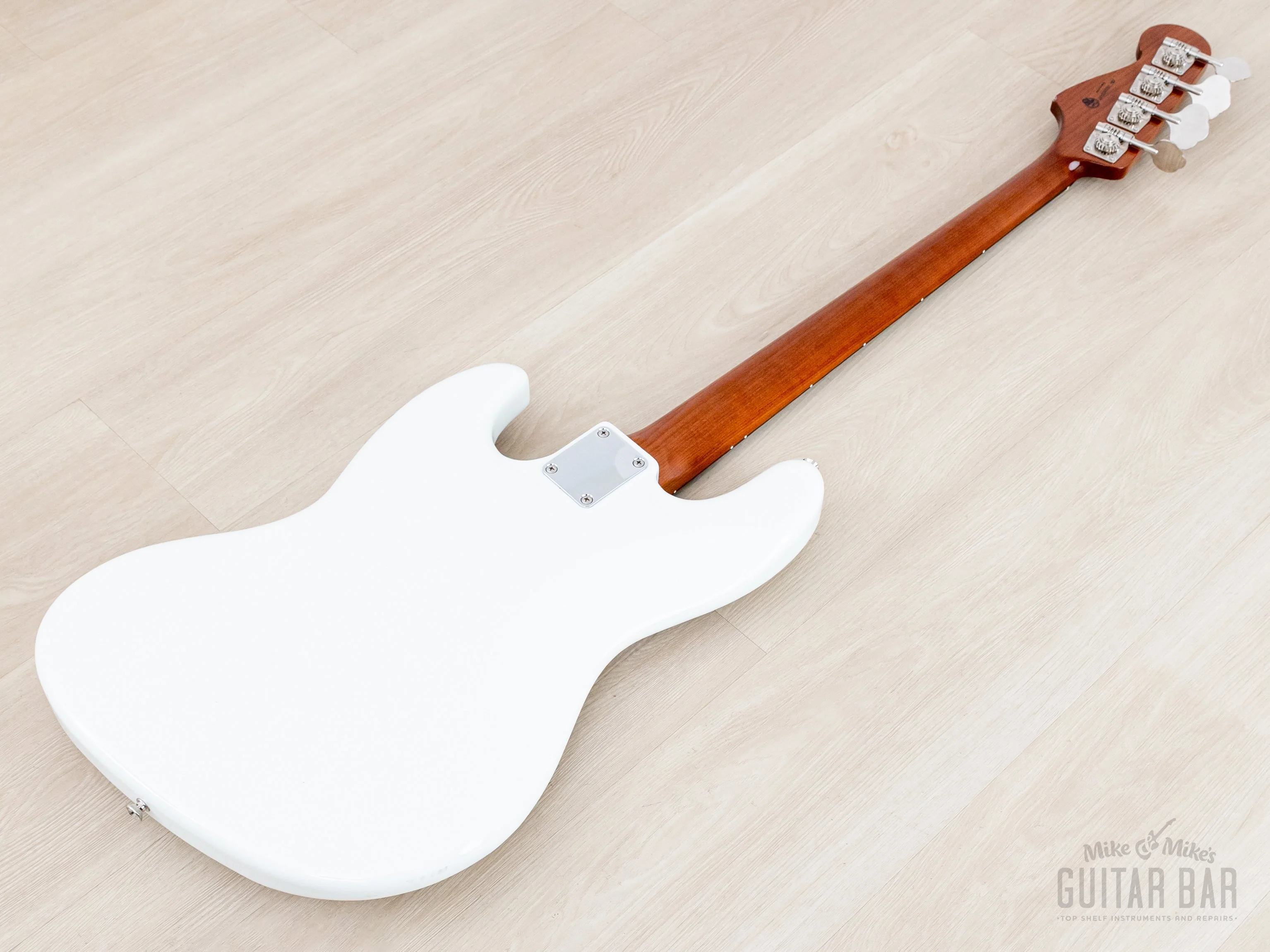 2021 Fender Traditional II ‘60s Jazz Bass FSR Olympic White w/ Roasted Maple Neck, Japan MIJ - Image 14