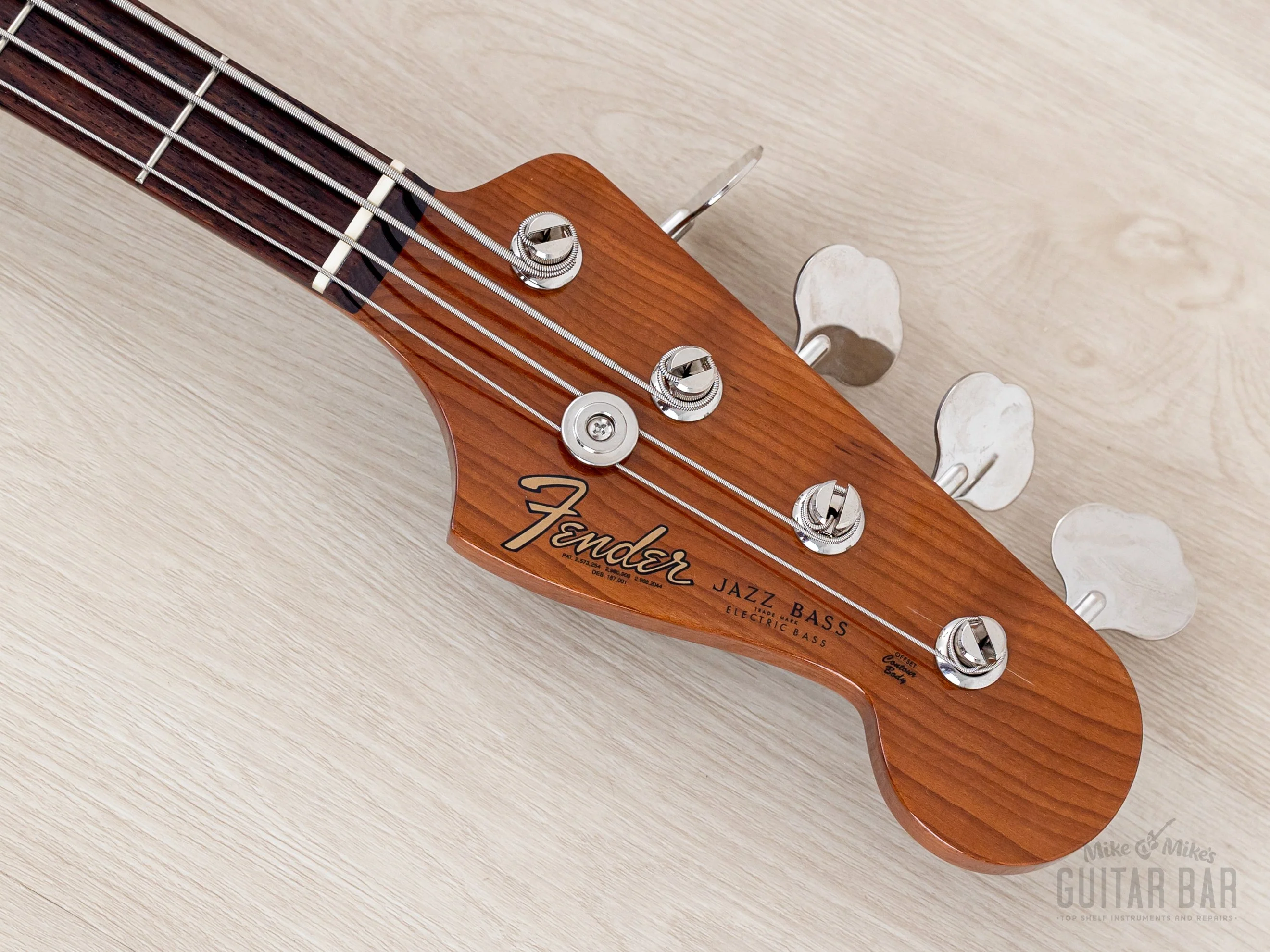 2021 Fender Traditional II ‘60s Jazz Bass FSR Olympic White w/ Roasted Maple Neck, Japan MIJ - Image 4