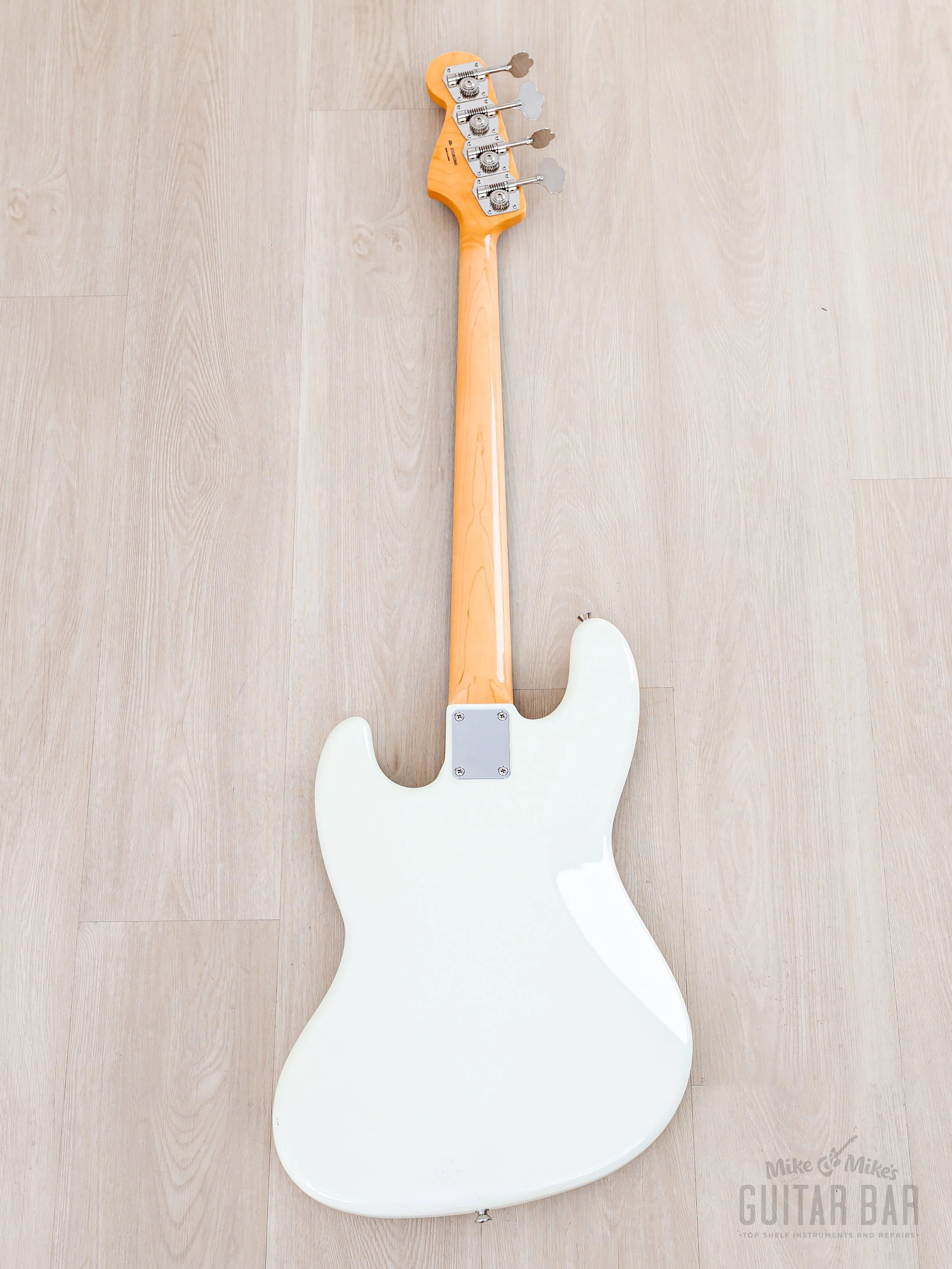 2022 Fender Heritage ‘60s Jazz Bass Olympic White Lacquer w/ Hangtags, Japan MIJ - Image 3