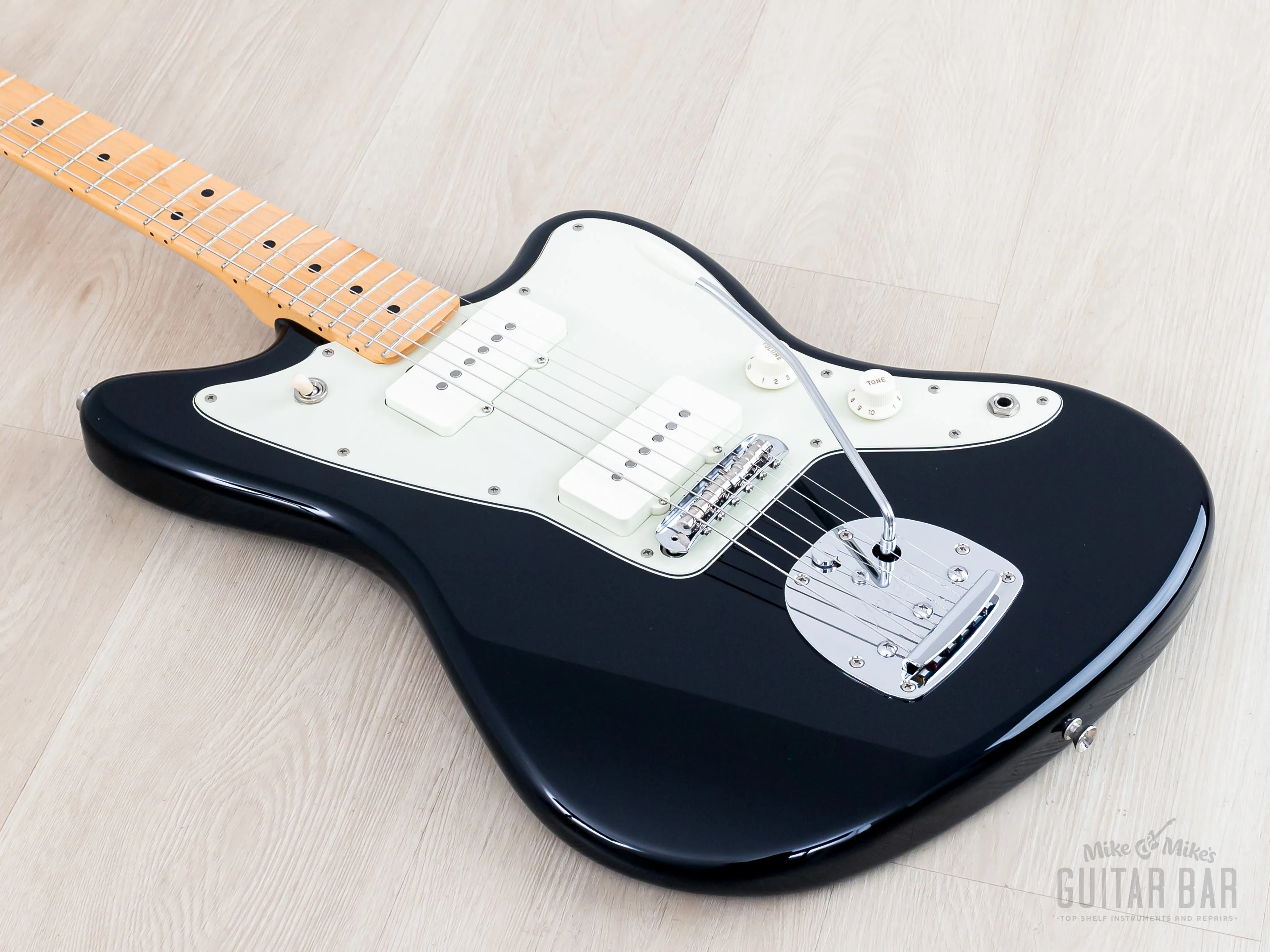 2022 Fender Hybrid II Jazzmaster Black w/ Maple Fretboard, Japan MIJ - Image 10