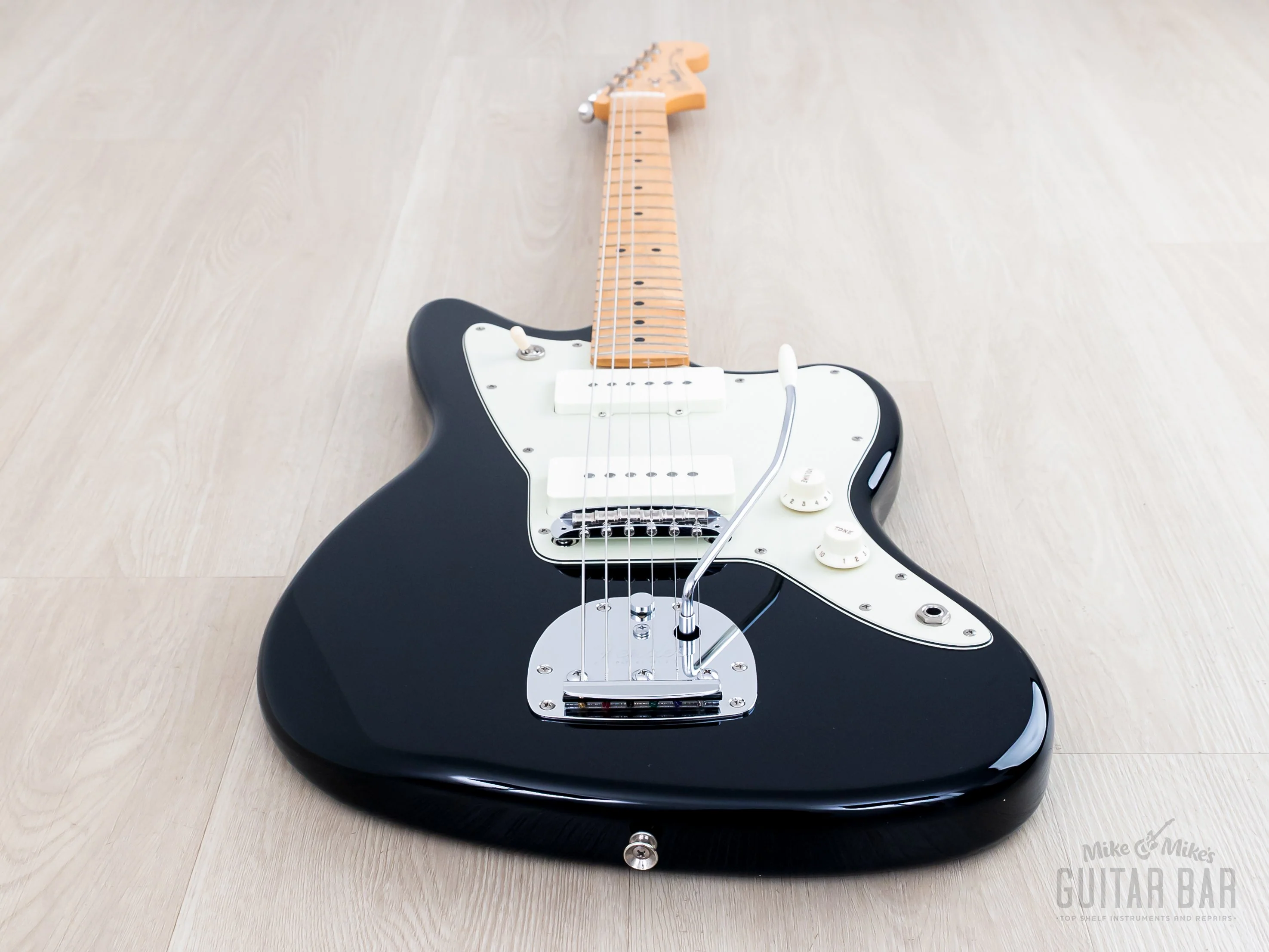 2022 Fender Hybrid II Jazzmaster Black w/ Maple Fretboard, Japan MIJ - Image 11