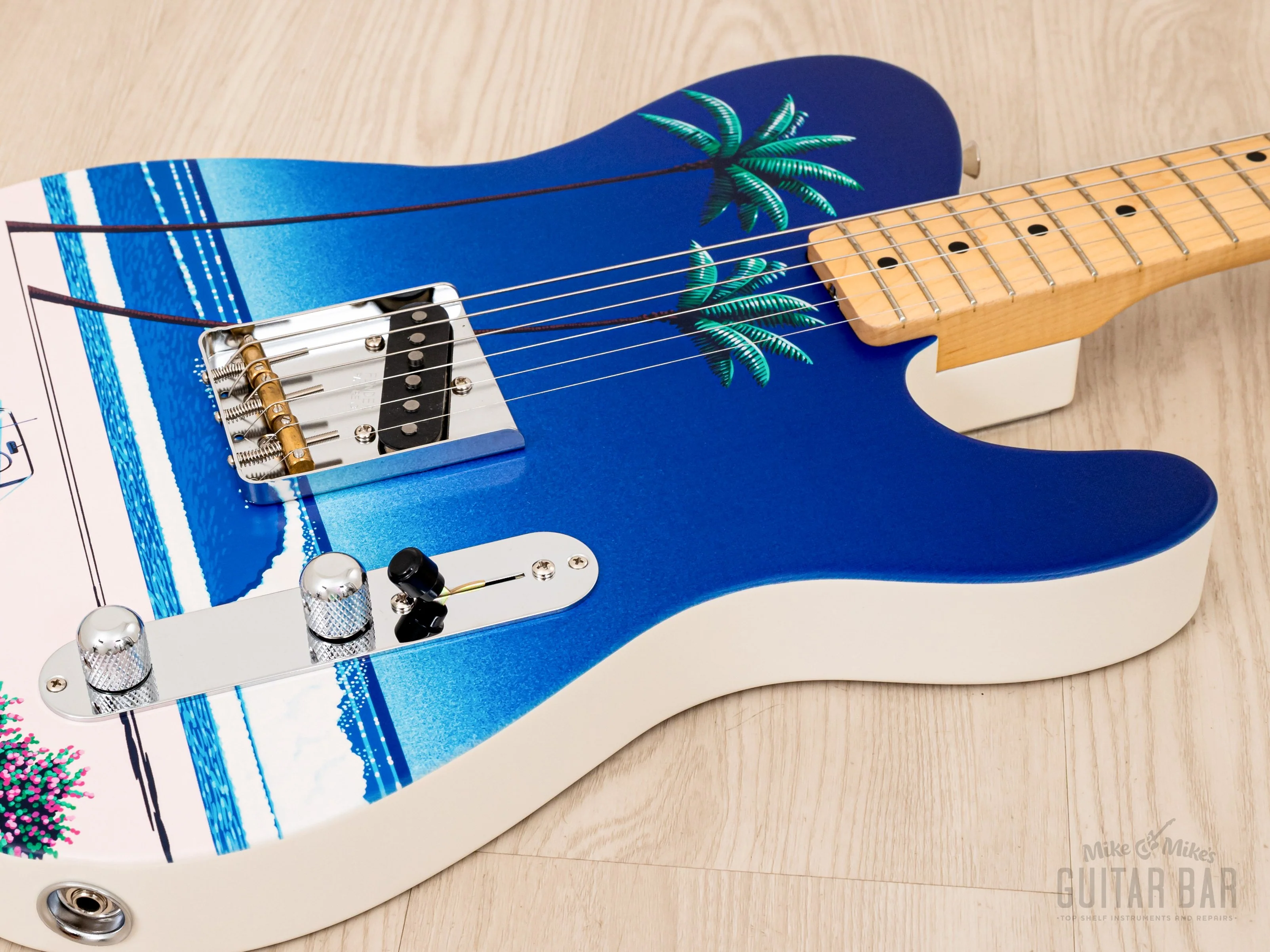 2022 Fender Japan Art Canvas Esquire Hiroshi Nagai No 1, Mint w/ Case & Hangtags, 1 of 30 - Image 5