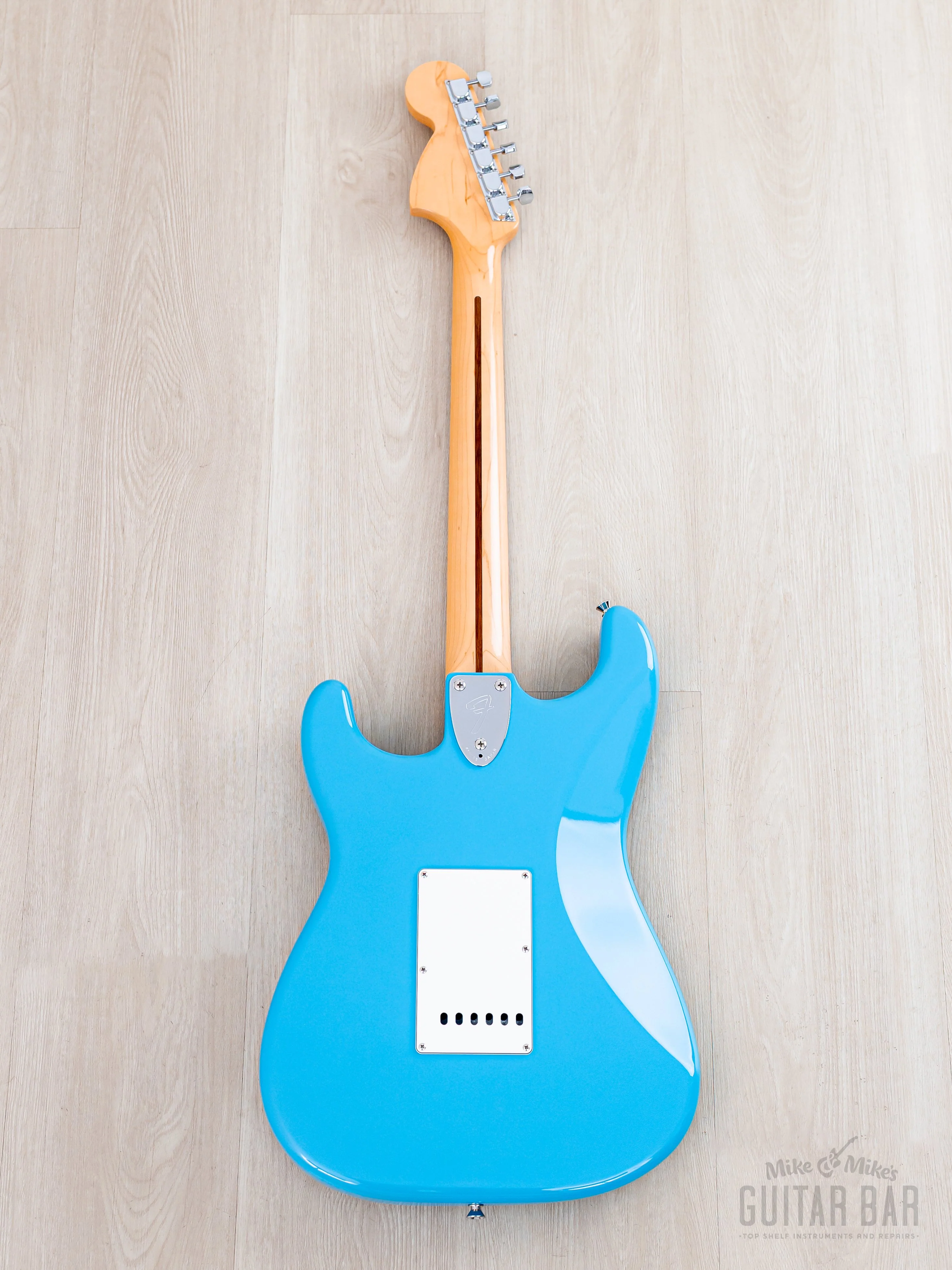 2022 Fender Japan Limited International Color Series Stratocaster Maui Blue - Image 3