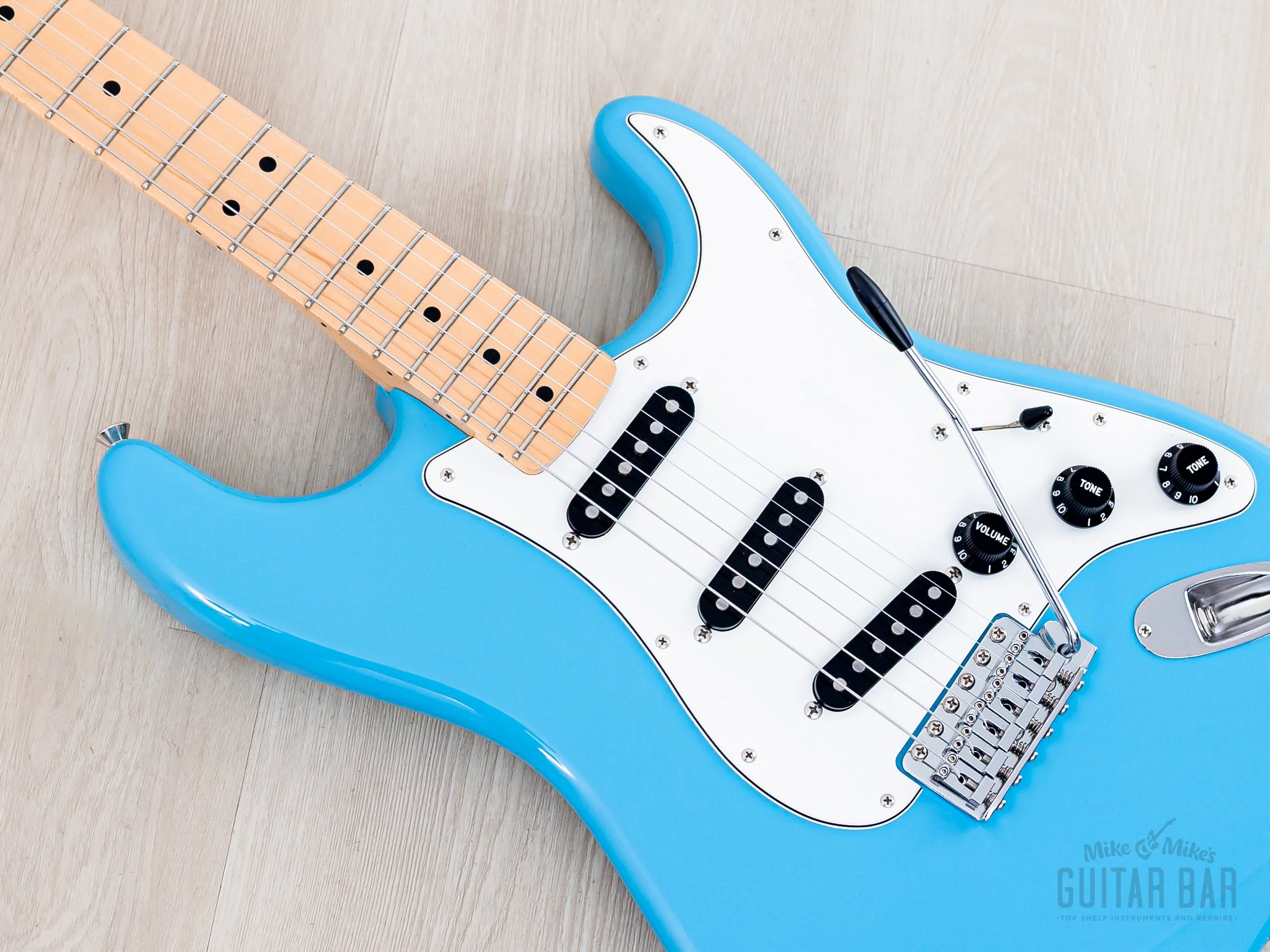 2022 Fender Japan Limited International Color Series Stratocaster Maui Blue - Image 7