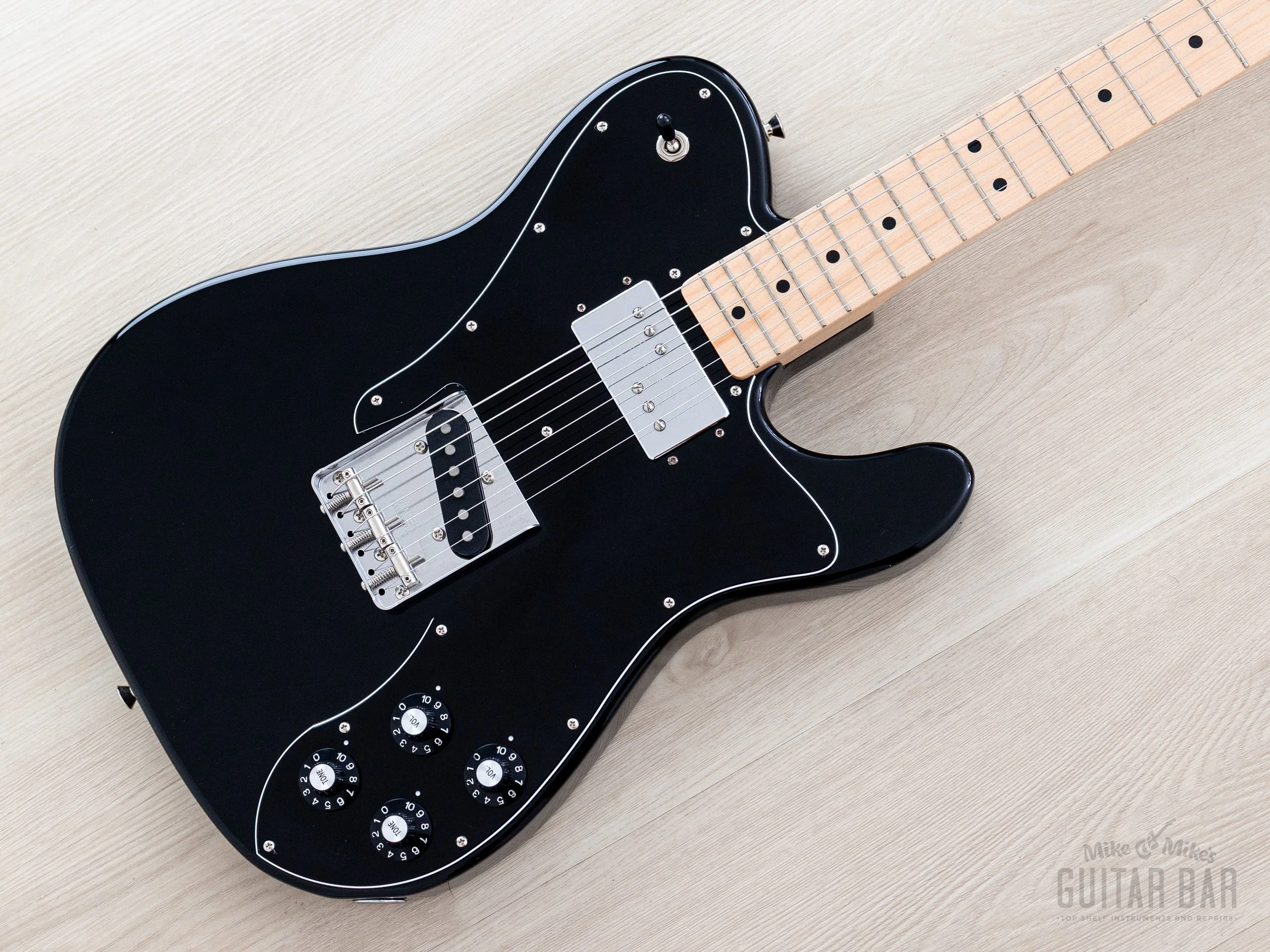 2022 Fender Traditional ‘70s Telecaster Custom Black Ash Body w/ Wide Range, Japan MIJ