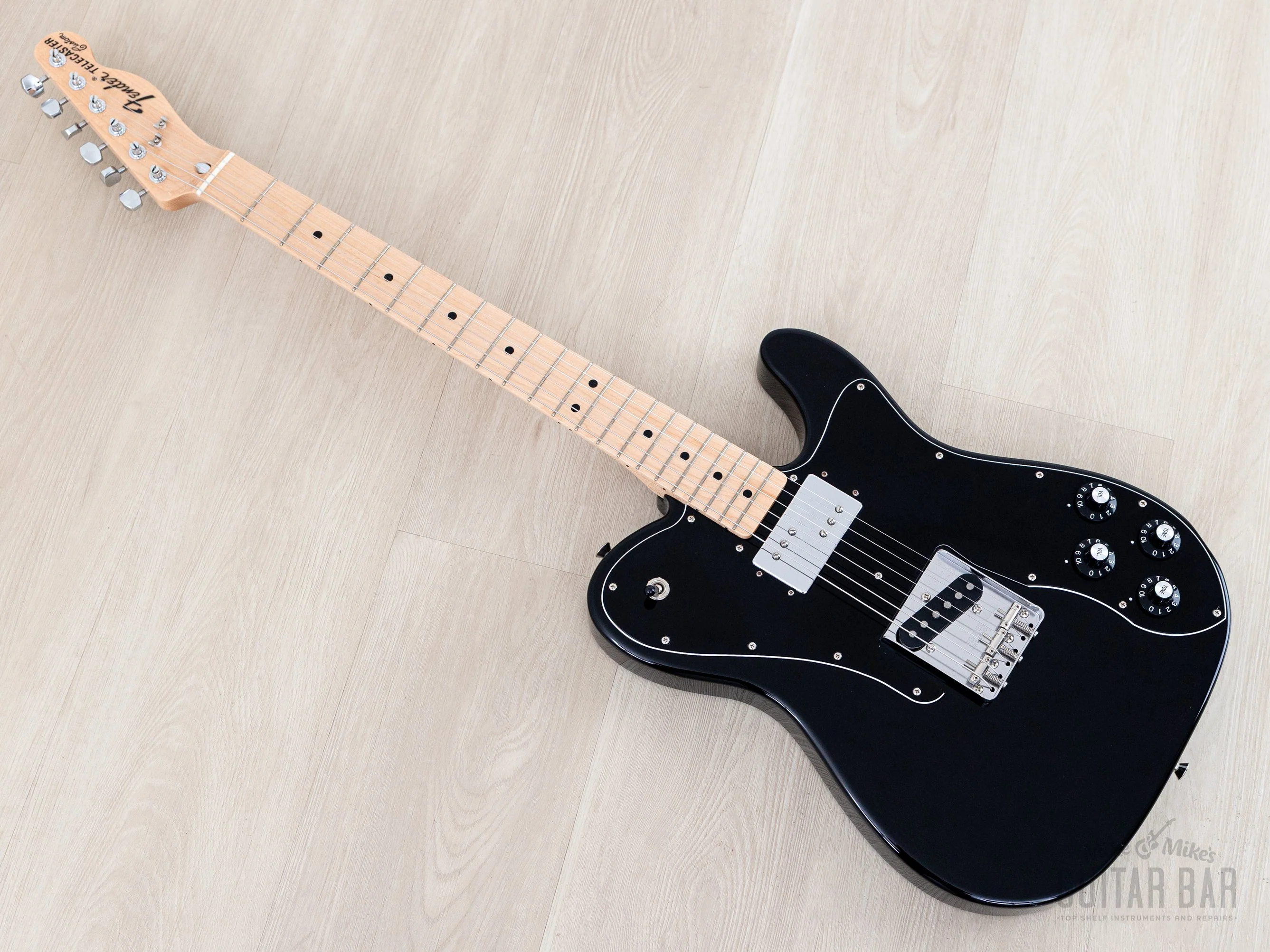 2022 Fender Traditional ‘70s Telecaster Custom Black Ash Body w/ Wide Range, Japan MIJ - Image 11