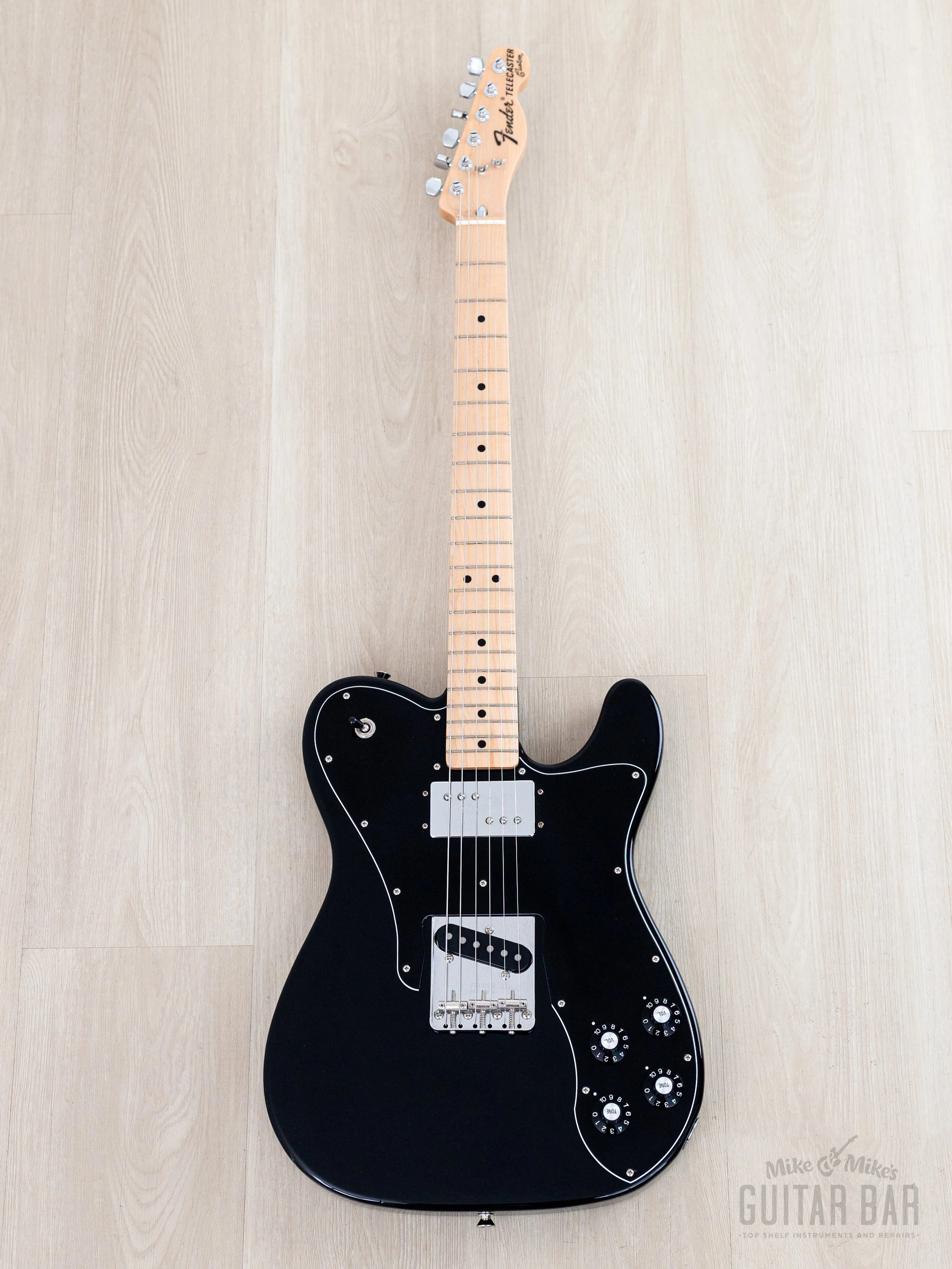 2022 Fender Traditional ‘70s Telecaster Custom Black Ash Body w/ Wide Range, Japan MIJ - Image 2