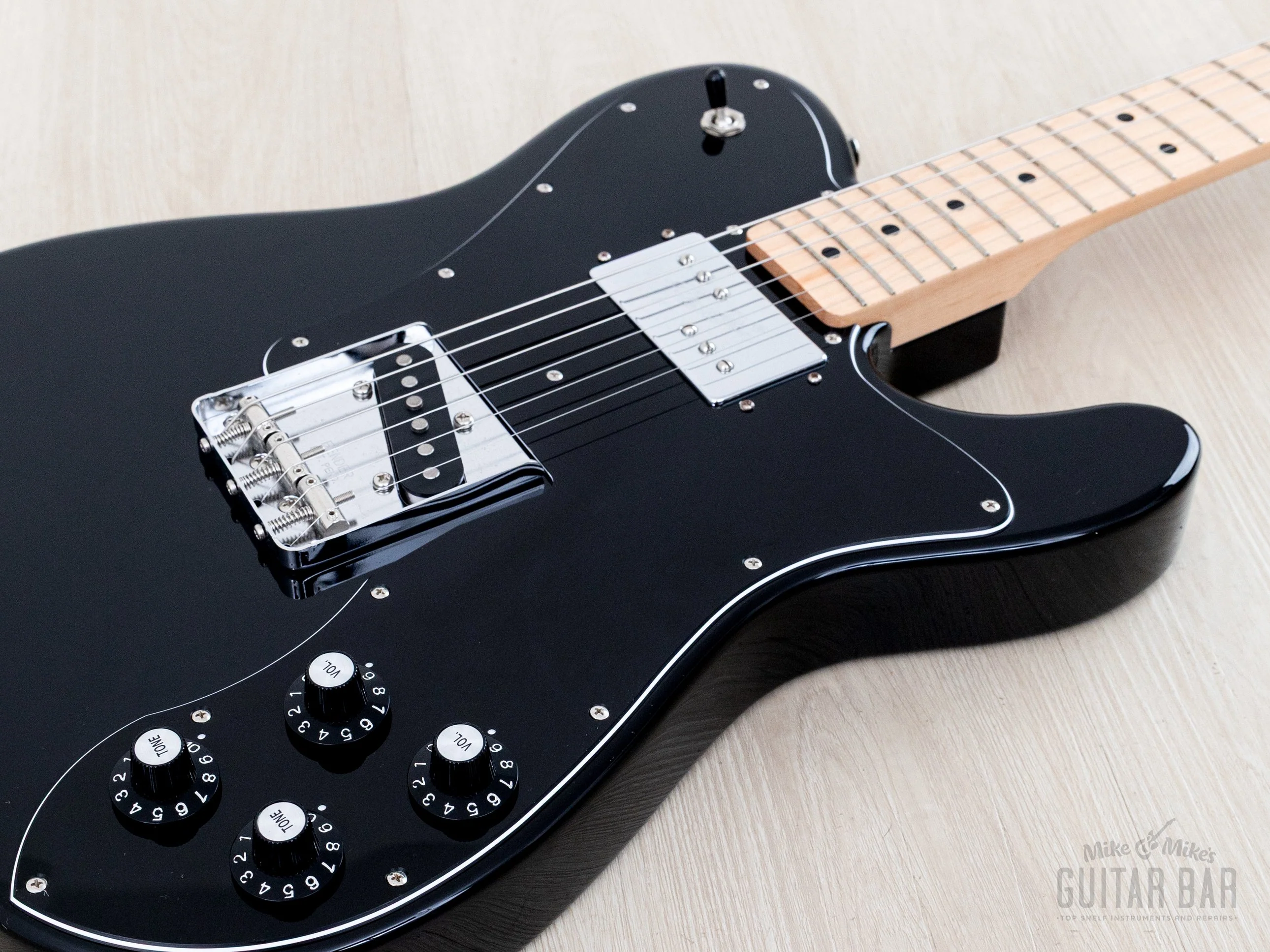 2022 Fender Traditional ‘70s Telecaster Custom Black Ash Body w/ Wide Range, Japan MIJ - Image 6