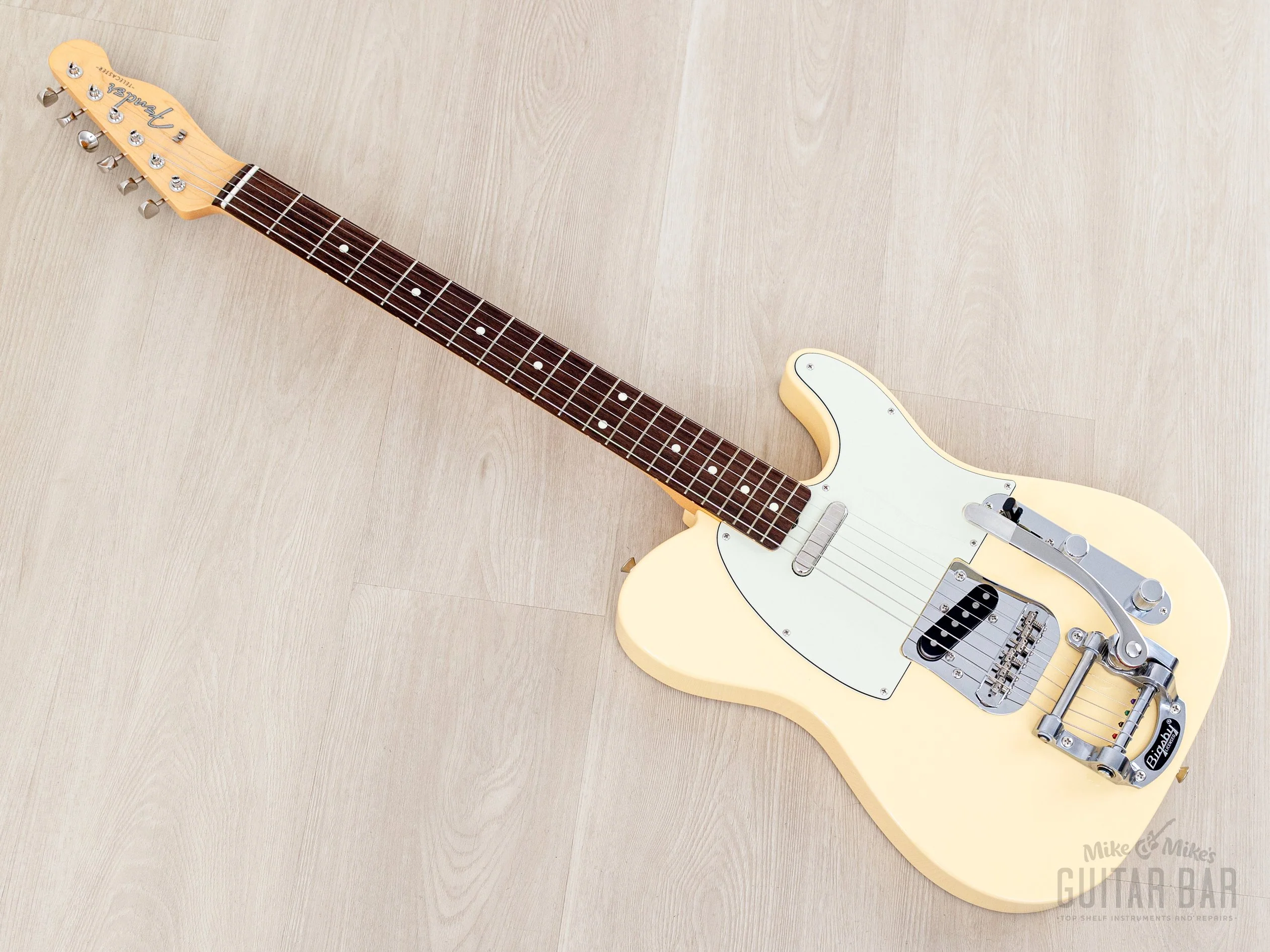 2022 Fender Traditional II 60s Telecaster FSR Bigsby Vintage White Near-Mint w/ Hangtags, Japan MIJ - Image 12