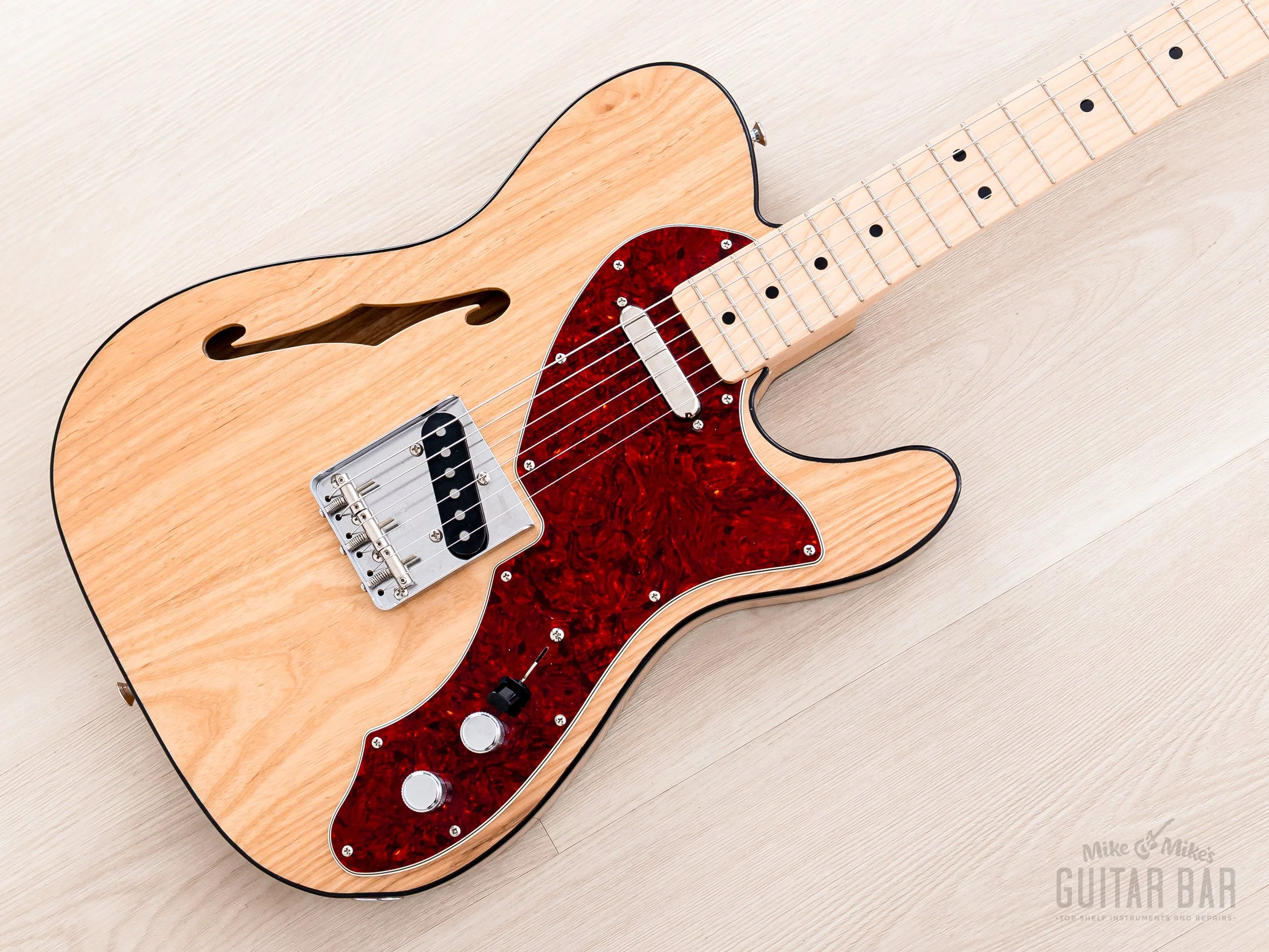 2022 Fender Traditional II ‘60s Telecaster Thinline FSR Natural w/ Binding, Japan MIJ