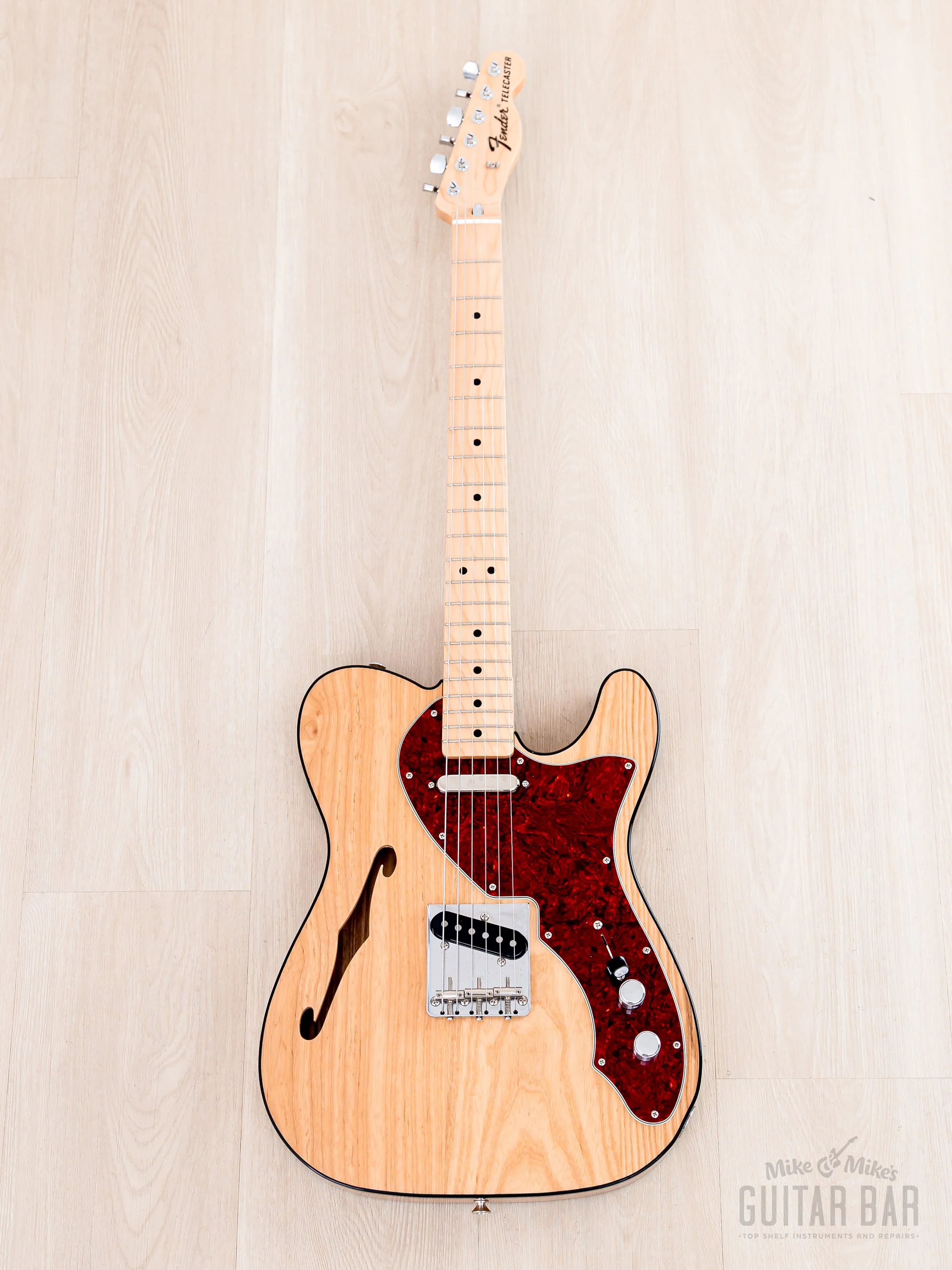 2022 Fender Traditional II ‘60s Telecaster Thinline FSR Natural w/ Binding, Japan MIJ - Image 2