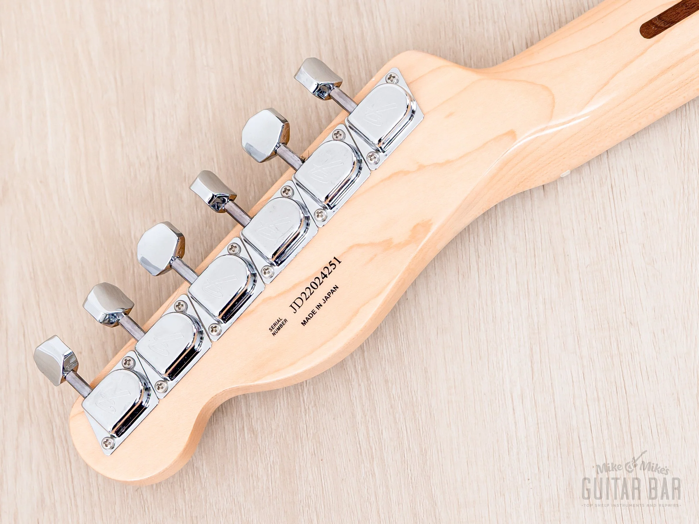 2022 Fender Traditional II ‘60s Telecaster Thinline FSR Natural w/ Binding, Japan MIJ - Image 5