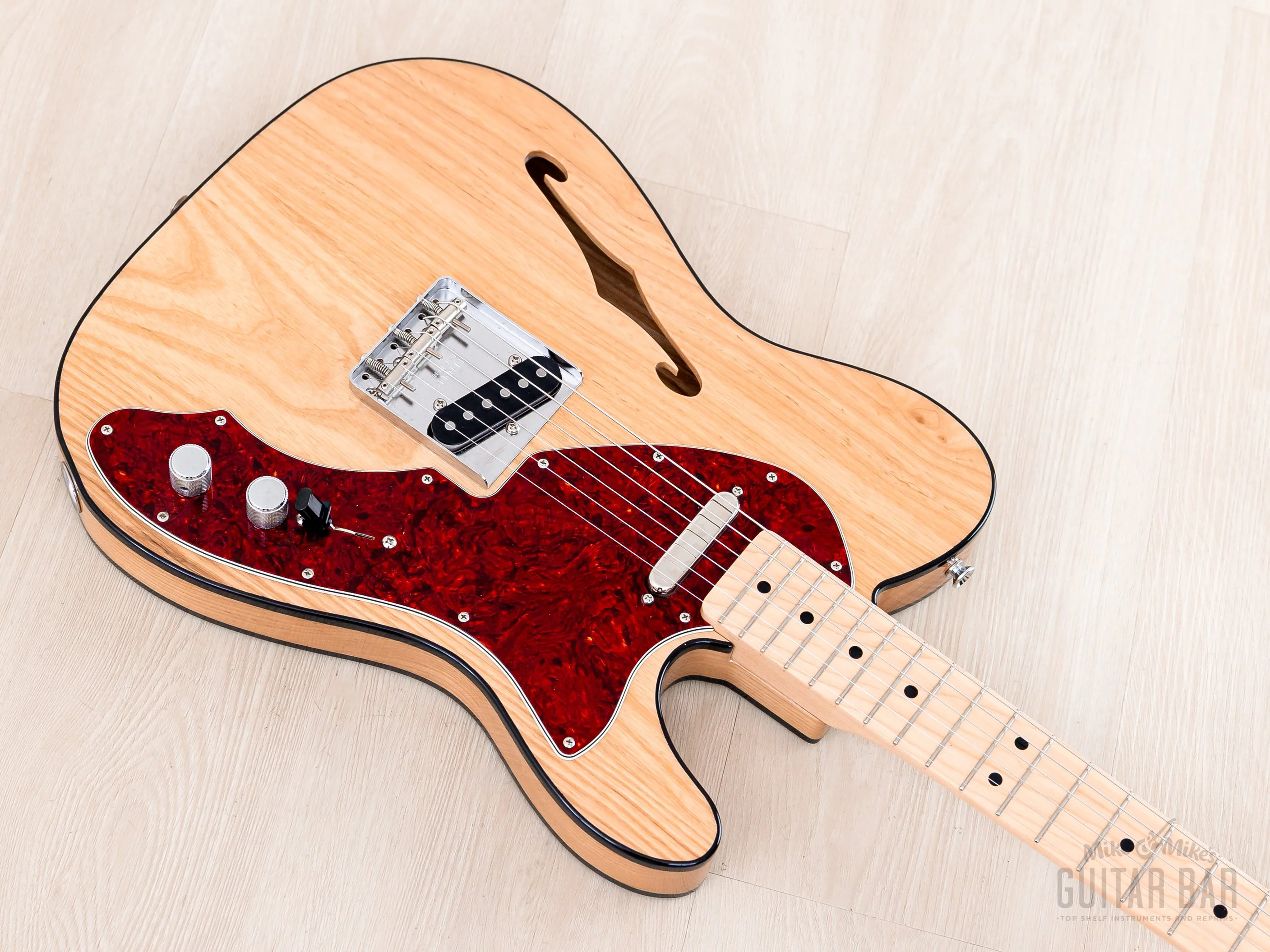 2022 Fender Traditional II ‘60s Telecaster Thinline FSR Natural w/ Binding, Japan MIJ - Image 8