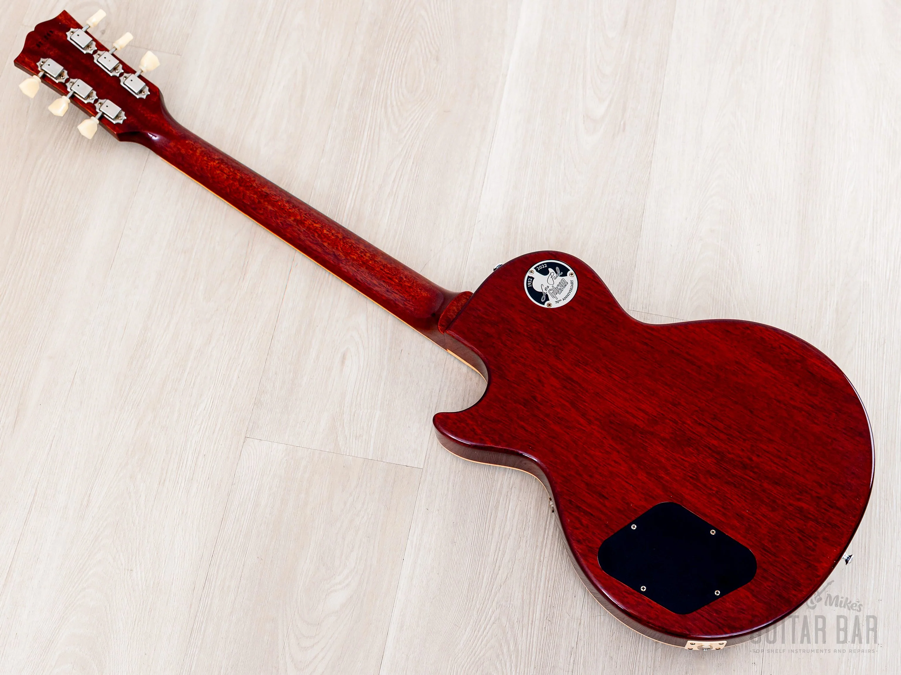 2022 Gibson Custom Shop Historic 1959 Les Paul Standard R9 70th Anniversary VOS Factory Burst - Image 12